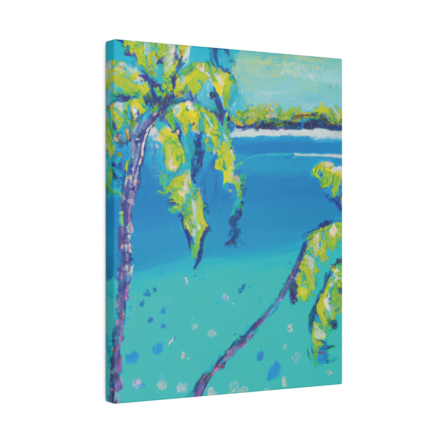 4893N - Bahamas Ocean Painting Print | Bahamas | Ocean | Beach | Poster | Home Decor | Wall Art | Canvas