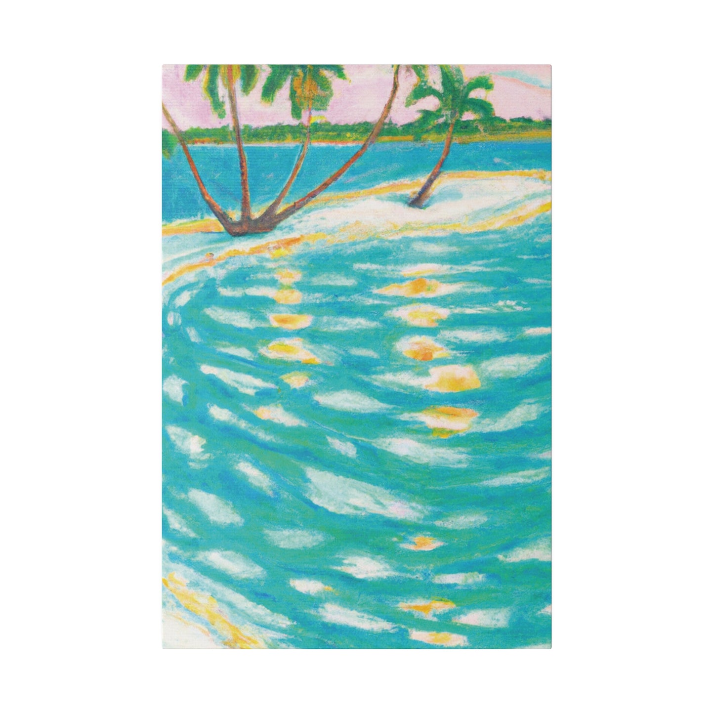 9029O - Bahamas Ocean Painting Print | Bahamas | Ocean | Beach | Poster | Home Decor | Wall Art | Canvas