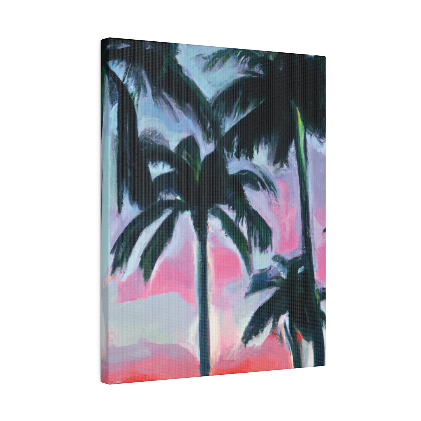 7629F - Miami Beach Sunset Painting Print | Miami | Beach | Sunset | Poster | Home Decor | Wall Art | Canvas