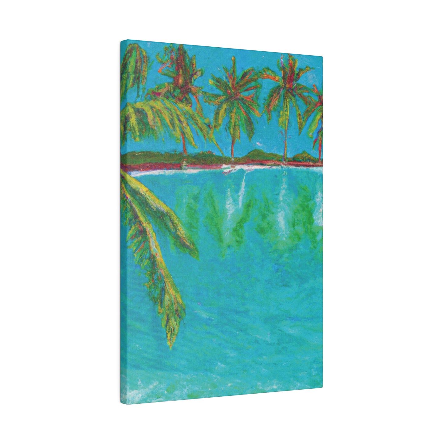 3255Q - Bahamas Ocean Painting Print | Bahamas | Ocean | Beach | Poster | Home Decor | Wall Art | Canvas