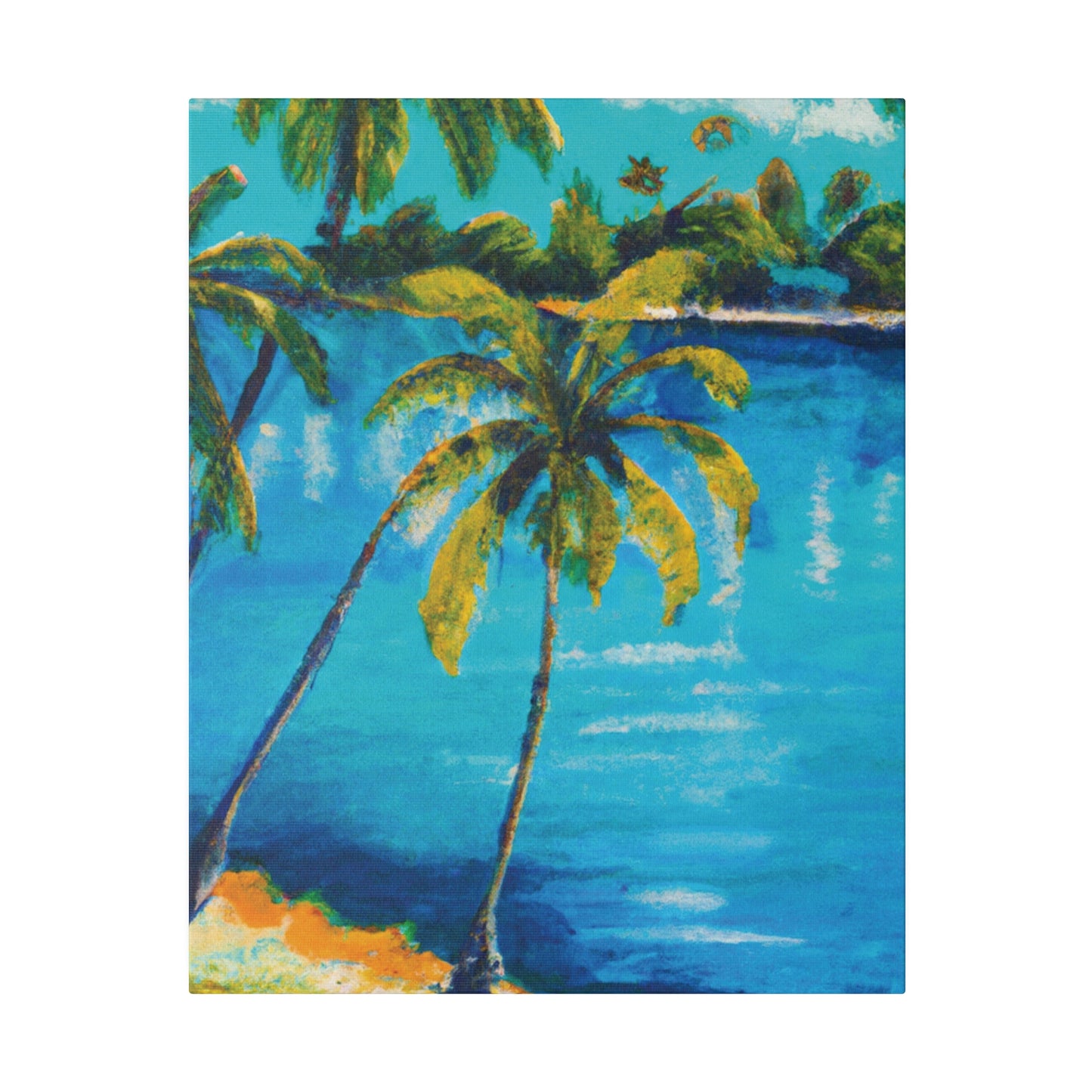 856Y - Bahamas Ocean Painting Print | Bahamas | Ocean | Beach | Poster | Home Decor | Wall Art | Canvas