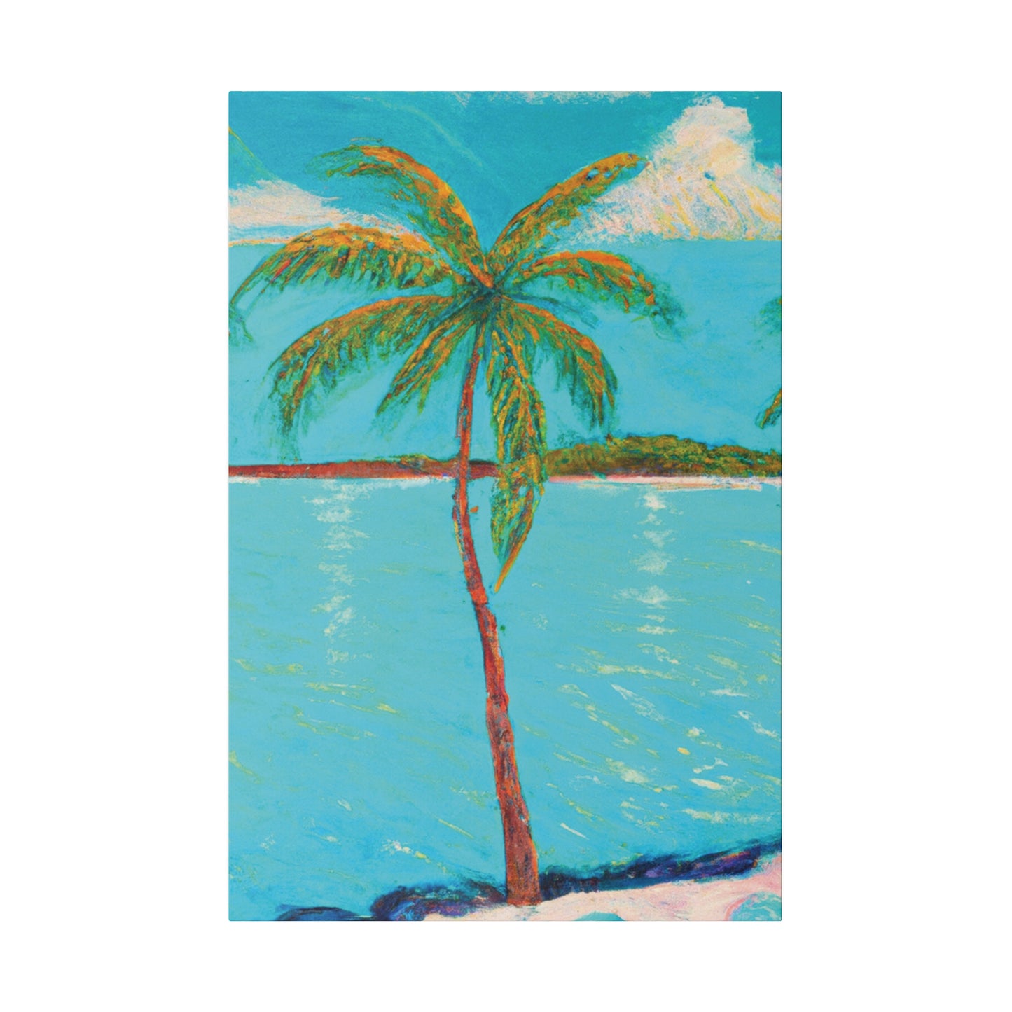 5186Z - Bahamas Ocean Painting Print | Bahamas | Ocean | Beach | Poster | Home Decor | Wall Art | Canvas