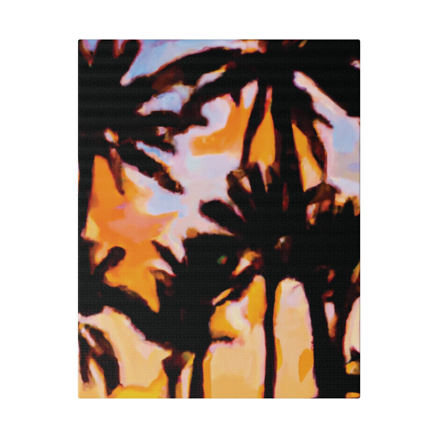 6159K - Miami Beach Sunset Painting Print | Miami | Beach | Sunset | Poster | Home Decor | Wall Art | Canvas