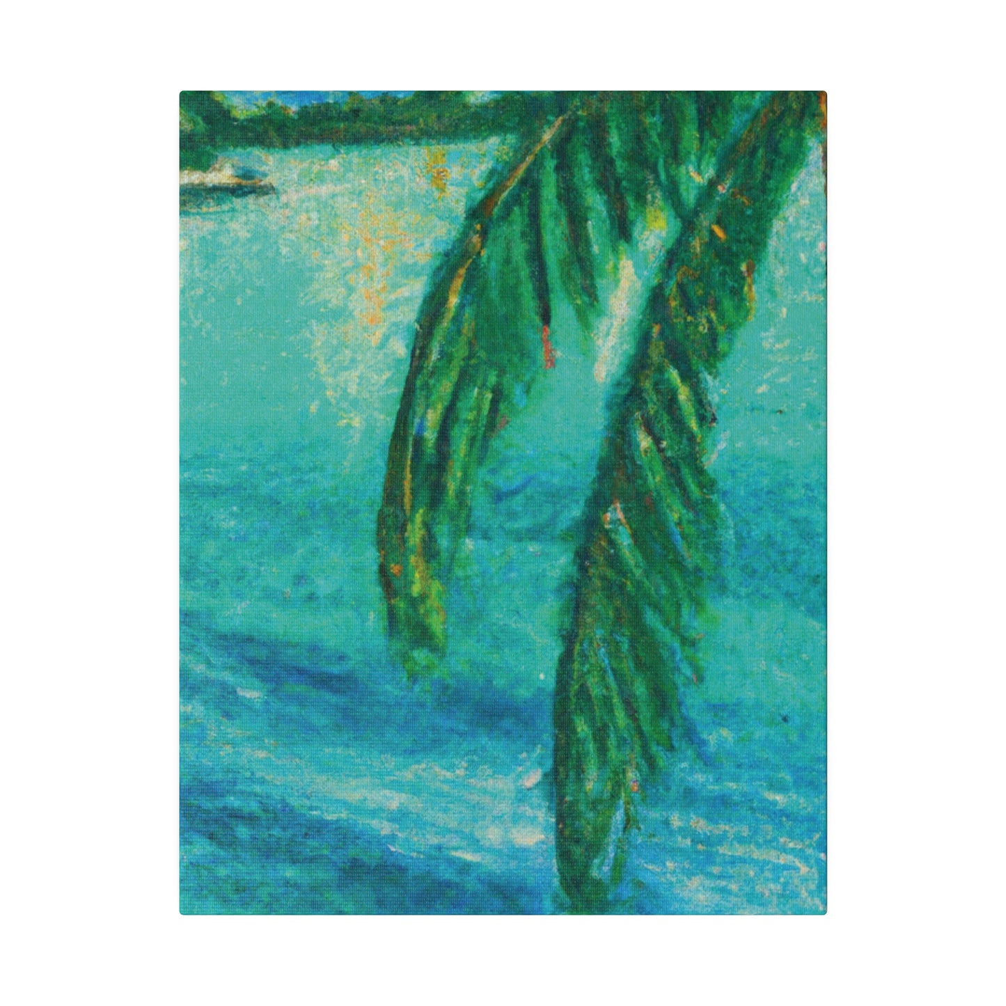 7714W - Bahamas Ocean Painting Print | Bahamas | Ocean | Beach | Poster | Home Decor | Wall Art | Canvas