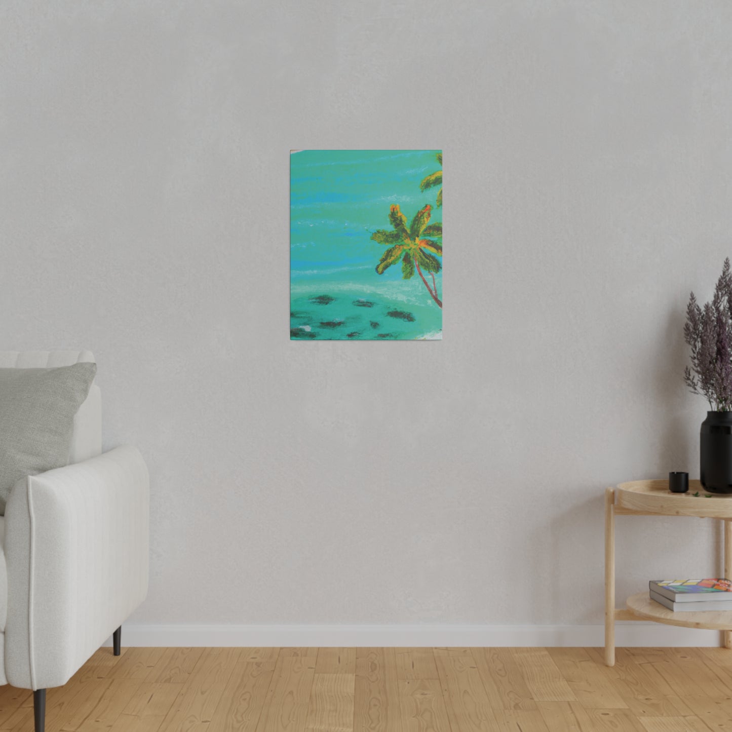 1417P - Bahamas Ocean Painting Print | Bahamas | Ocean | Beach | Poster | Home Decor | Wall Art | Canvas