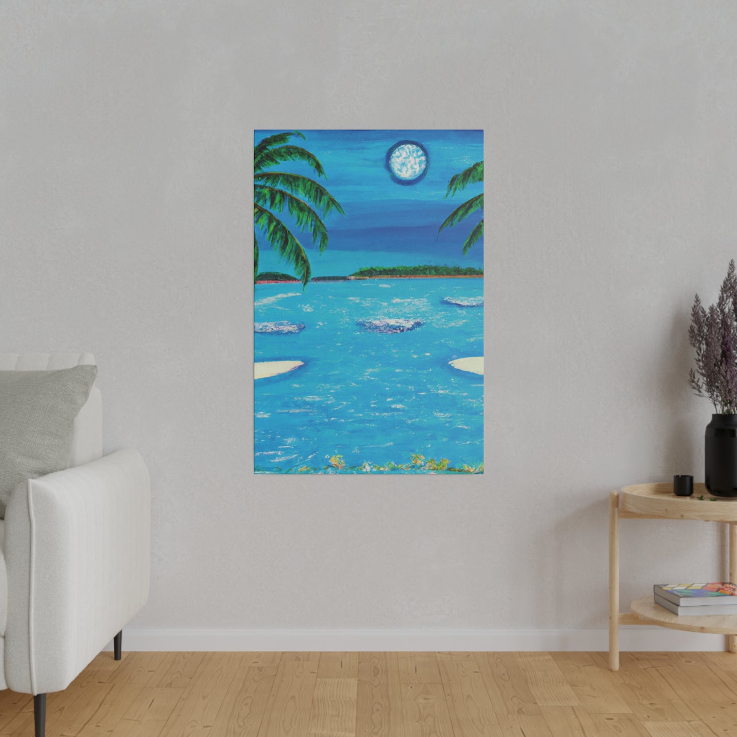 7239Z - Bahamas Ocean Painting Print | Bahamas | Ocean | Beach | Poster | Home Decor | Wall Art | Canvas