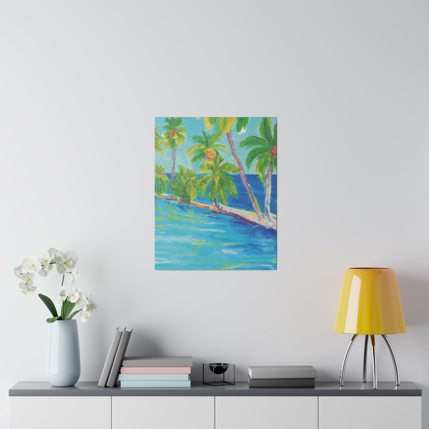 8256Q - Bahamas Ocean Painting Print | Bahamas | Ocean | Beach | Poster | Home Decor | Wall Art | Canvas