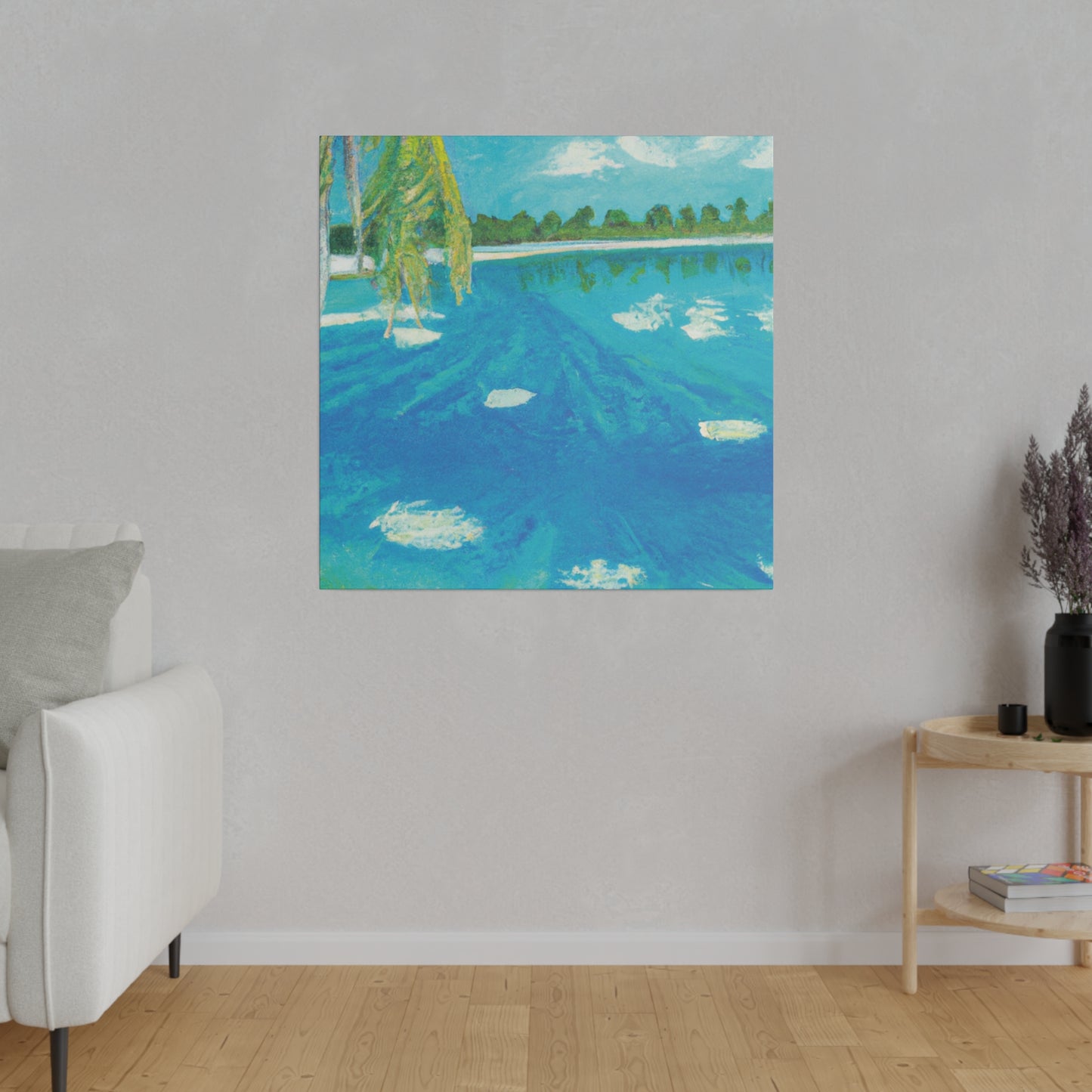 9365U - Bahamas Ocean Painting Print | Bahamas | Ocean | Beach | Poster | Home Decor | Wall Art | Canvas