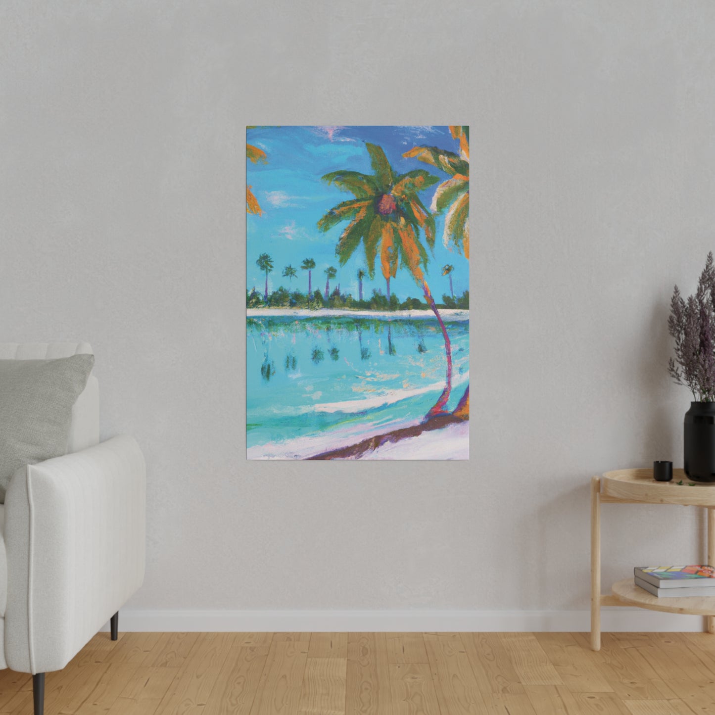 8723S - Bahamas Ocean Painting Print | Bahamas | Ocean | Beach | Poster | Home Decor | Wall Art | Canvas