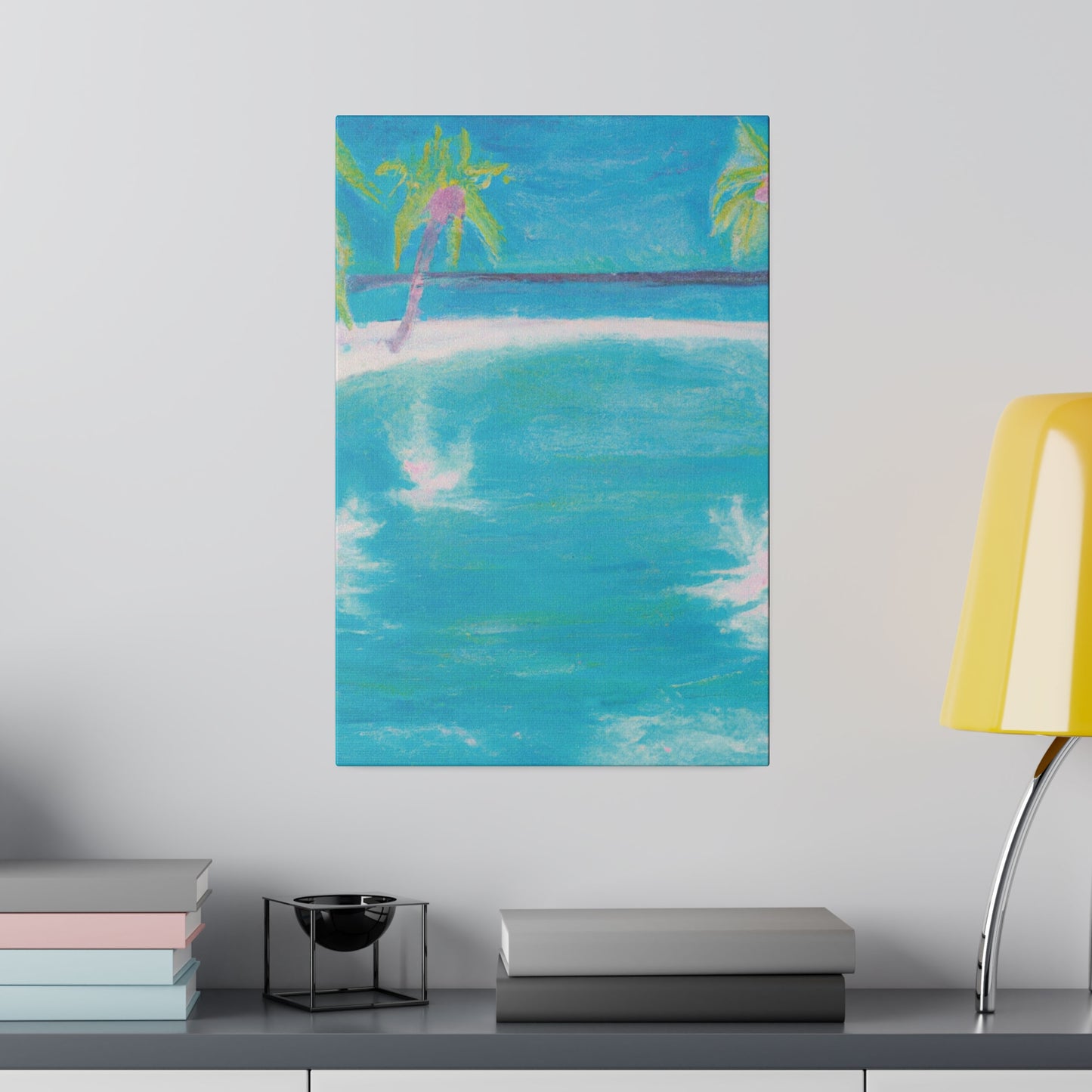 8348G - Bahamas Ocean Painting Print | Bahamas | Ocean | Beach | Poster | Home Decor | Wall Art | Canvas