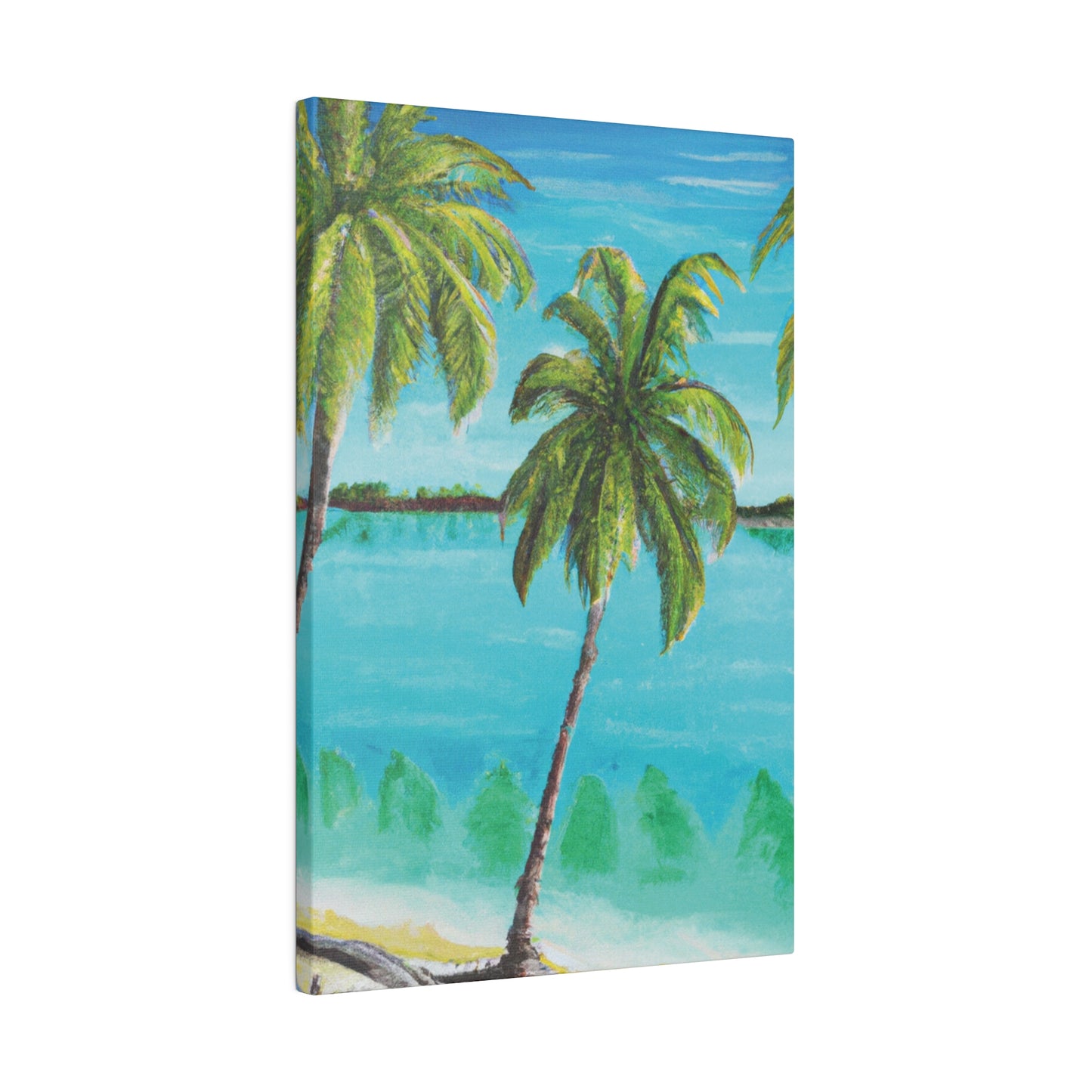 6598N - Bahamas Ocean Painting Print | Bahamas | Ocean | Beach | Poster | Home Decor | Wall Art | Canvas