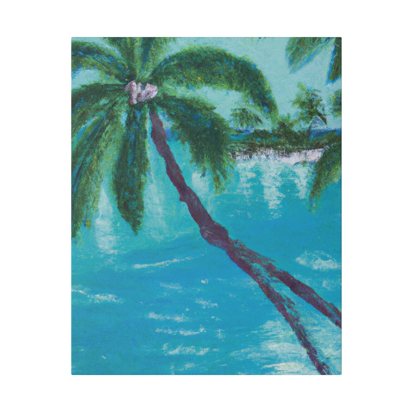 5392F - Bahamas Ocean Painting Print | Bahamas | Ocean | Beach | Poster | Home Decor | Wall Art | Canvas