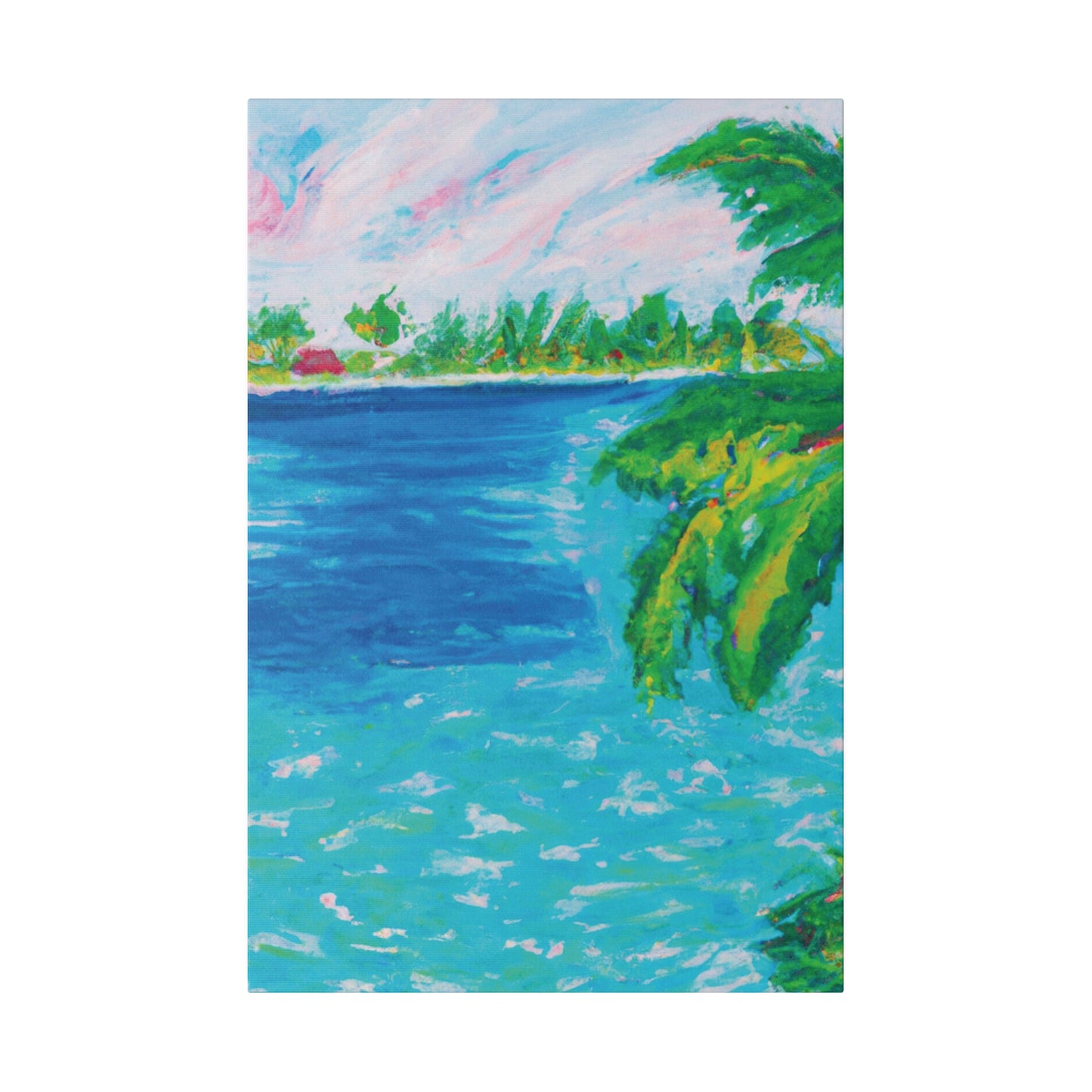 3265X - Bahamas Ocean Painting Print | Bahamas | Ocean | Beach | Poster | Home Decor | Wall Art | Canvas