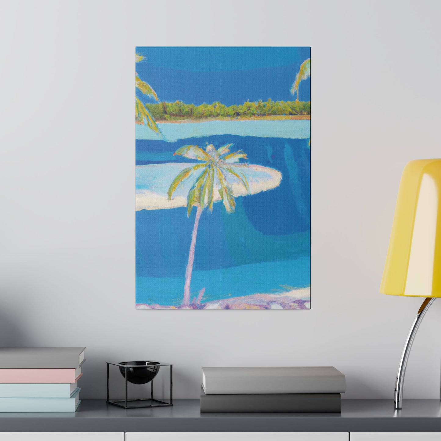 9231F - Bahamas Ocean Painting Print | Bahamas | Ocean | Beach | Poster | Home Decor | Wall Art | Canvas