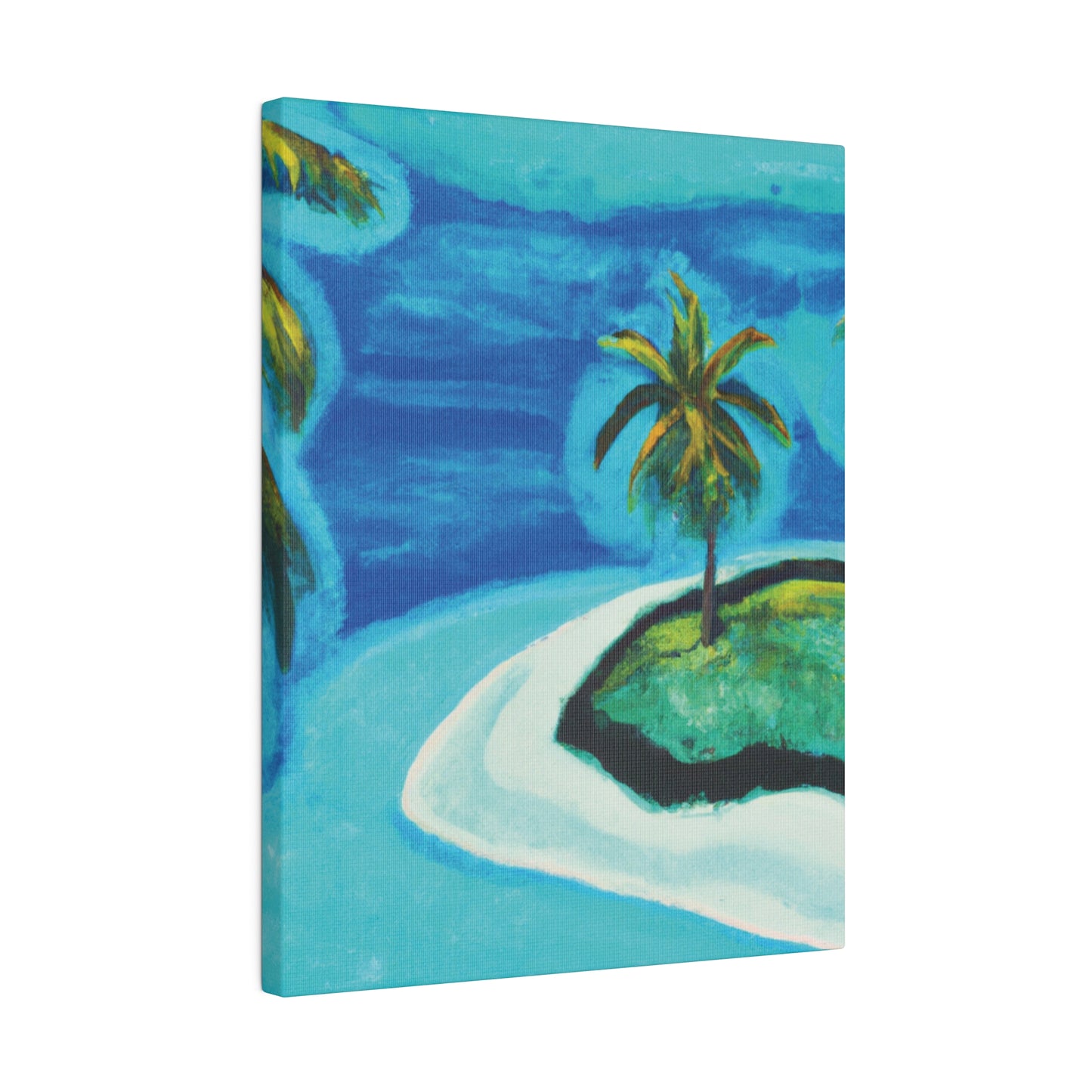 4265U - Bahamas Ocean Painting Print | Bahamas | Ocean | Beach | Poster | Home Decor | Wall Art | Canvas