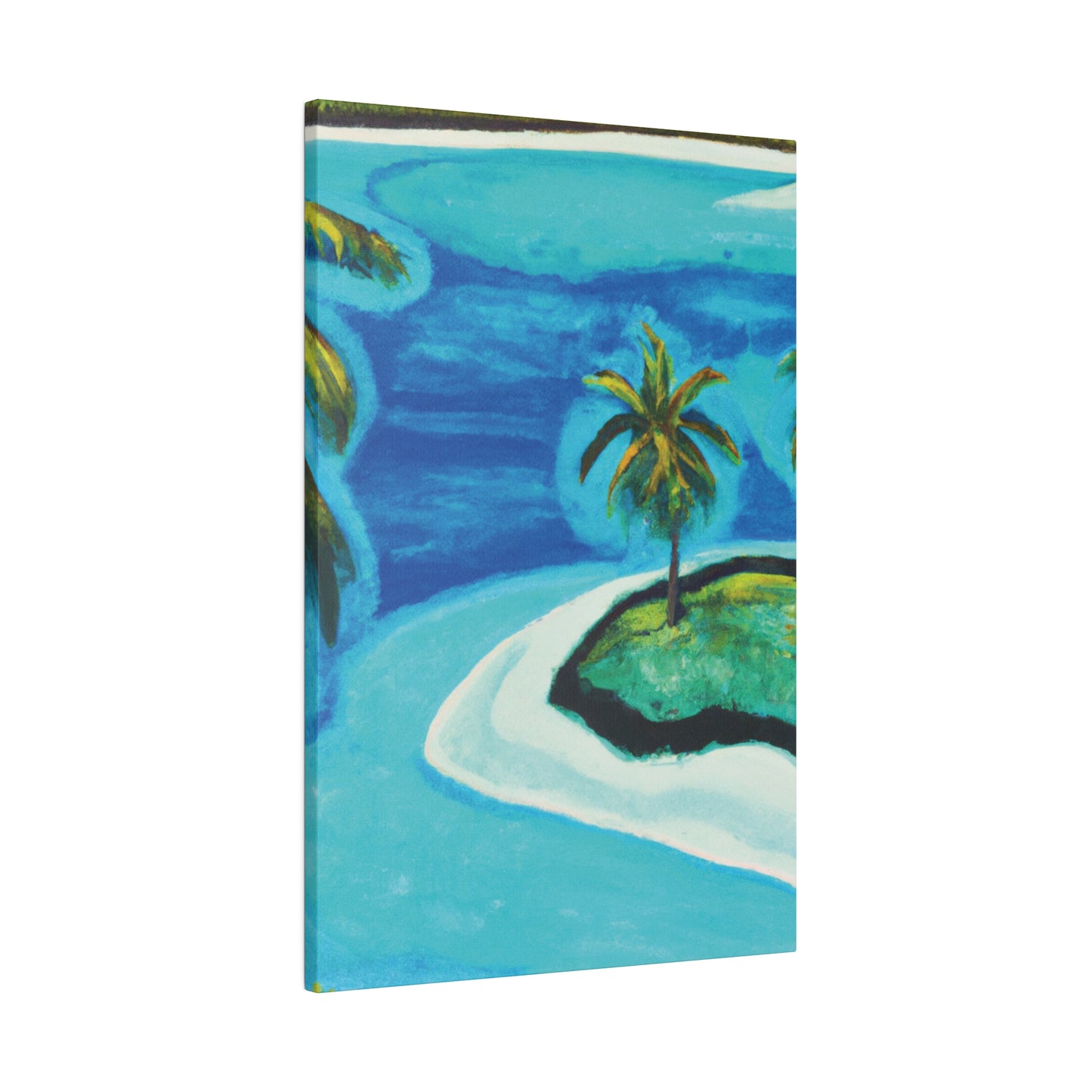 4265U - Bahamas Ocean Painting Print | Bahamas | Ocean | Beach | Poster | Home Decor | Wall Art | Canvas