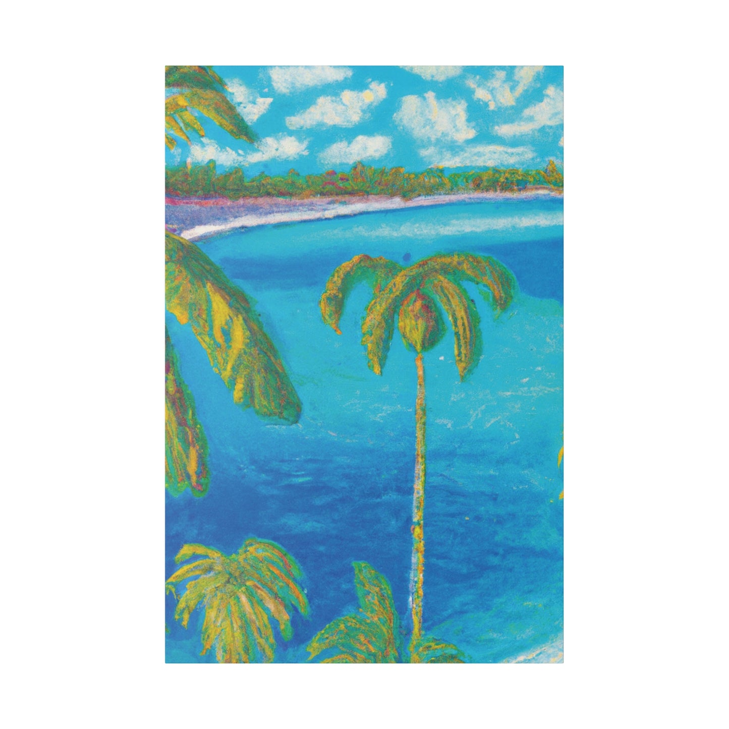 4651B - Bahamas Ocean Painting Print | Bahamas | Ocean | Beach | Poster | Home Decor | Wall Art | Canvas