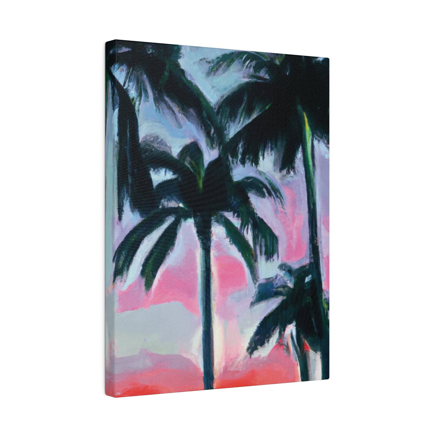 7629F - Miami Beach Sunset Painting Print | Miami | Beach | Sunset | Poster | Home Decor | Wall Art | Canvas