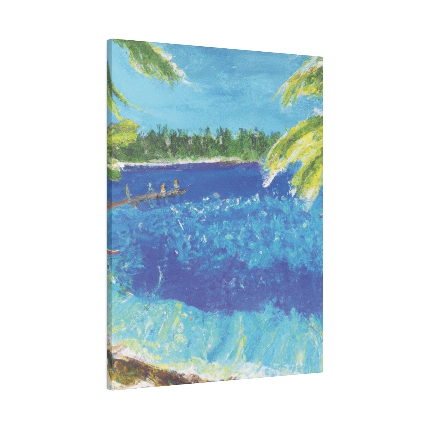 9673H - Bahamas Ocean Painting Print | Bahamas | Ocean | Beach | Poster | Home Decor | Wall Art | Canvas