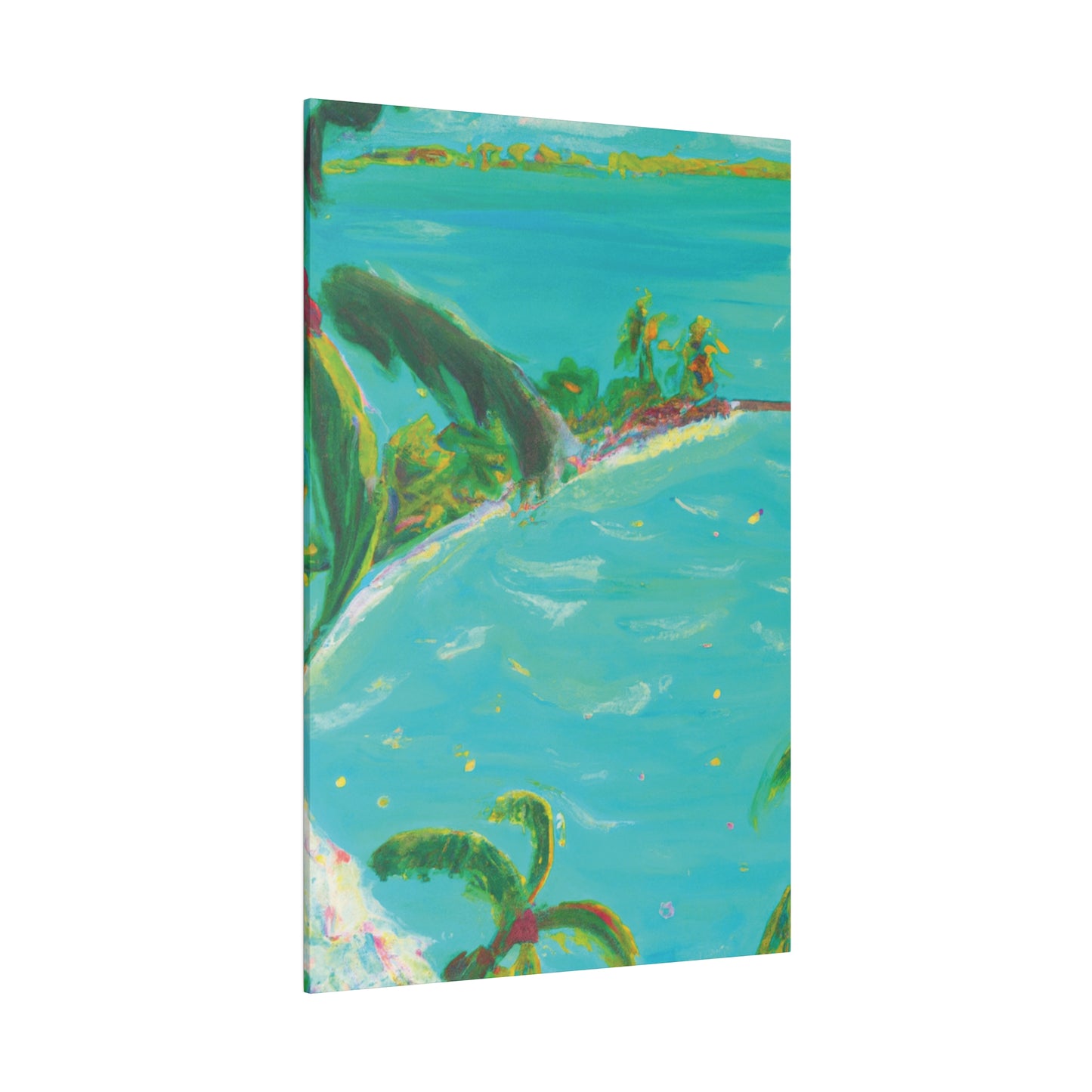 1935K - Bahamas Ocean Painting Print | Bahamas | Ocean | Beach | Poster | Home Decor | Wall Art | Canvas