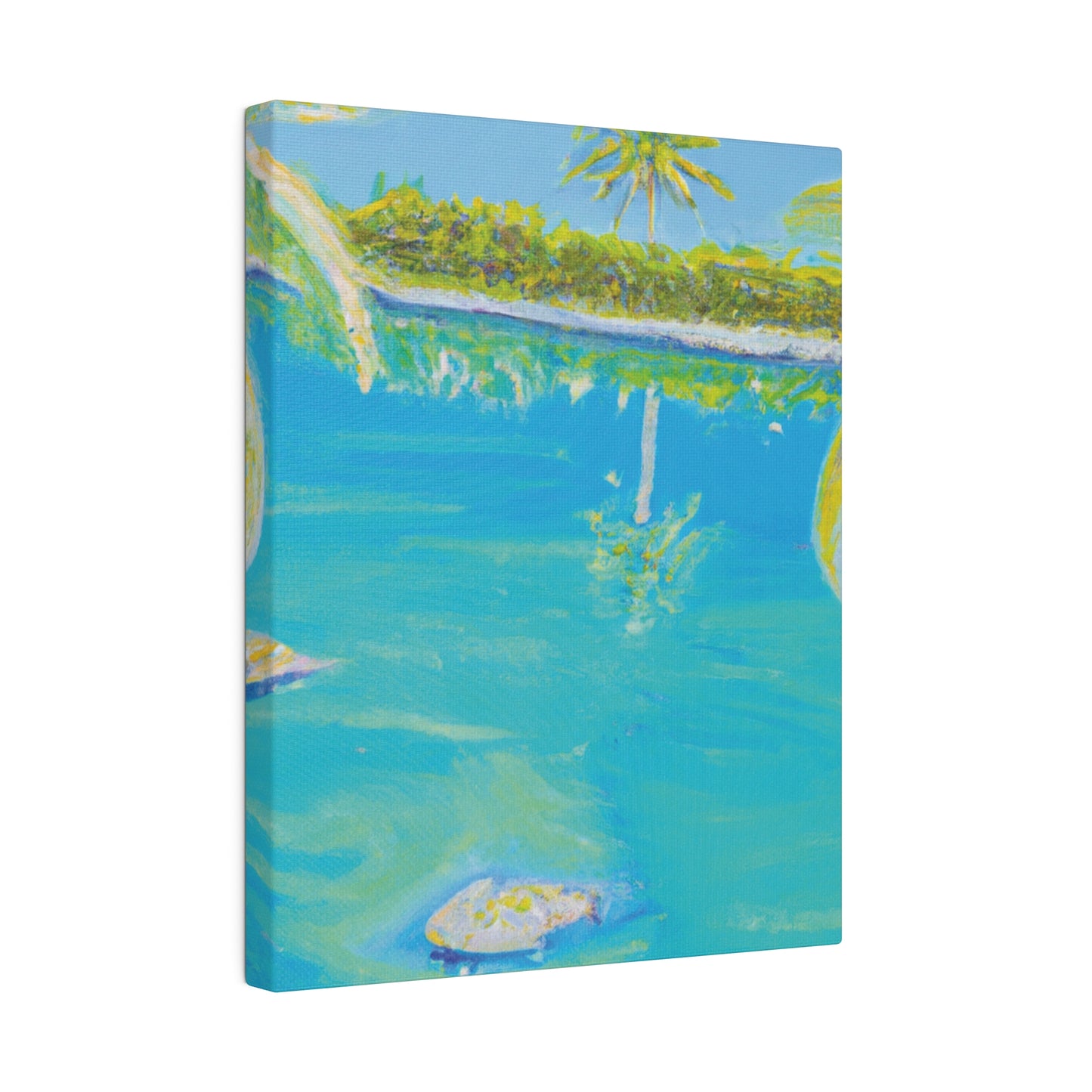 9546V - Bahamas Ocean Painting Print | Bahamas | Ocean | Beach | Poster | Home Decor | Wall Art | Canvas