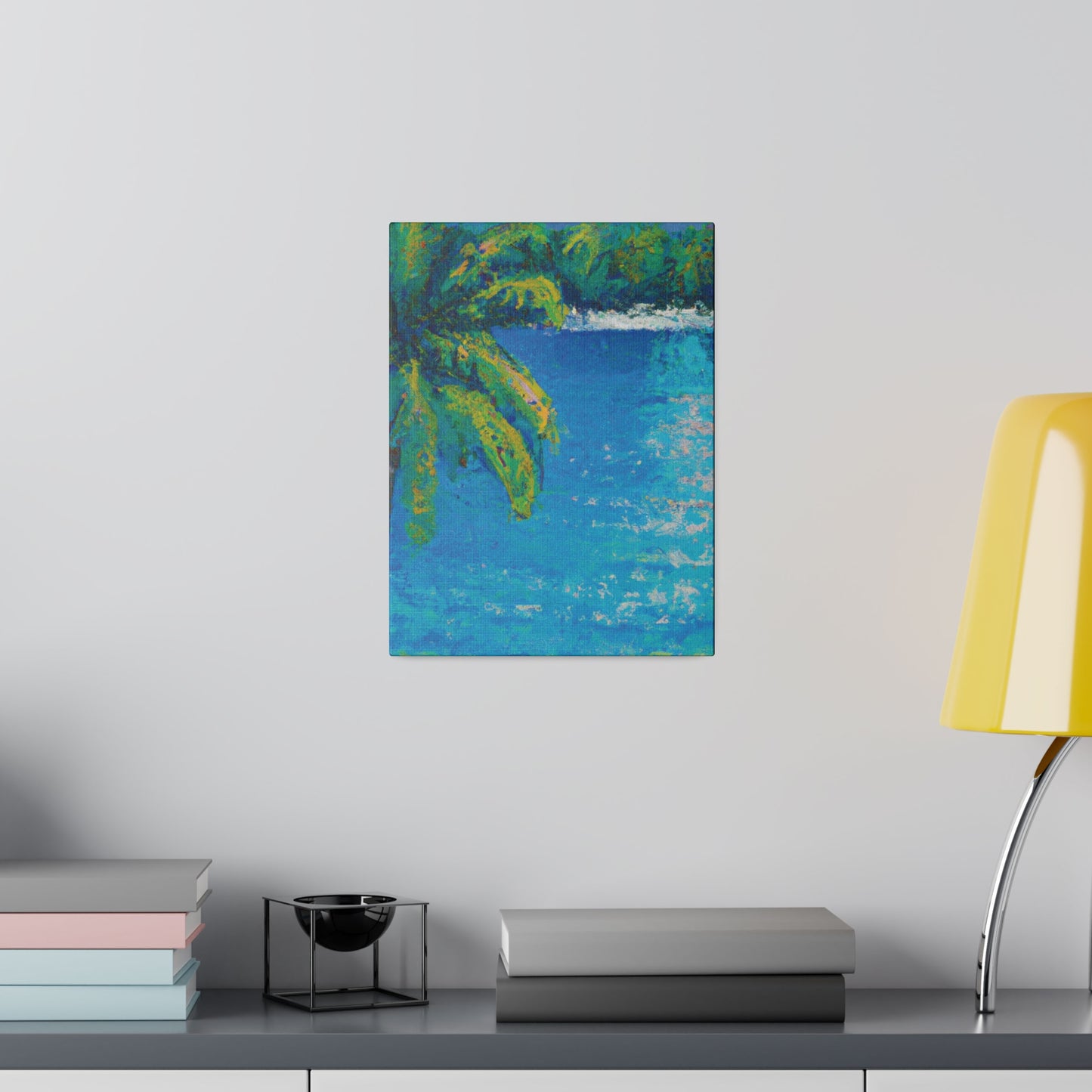 4645A - Bahamas Ocean Painting Print | Bahamas | Ocean | Beach | Poster | Home Decor | Wall Art | Canvas