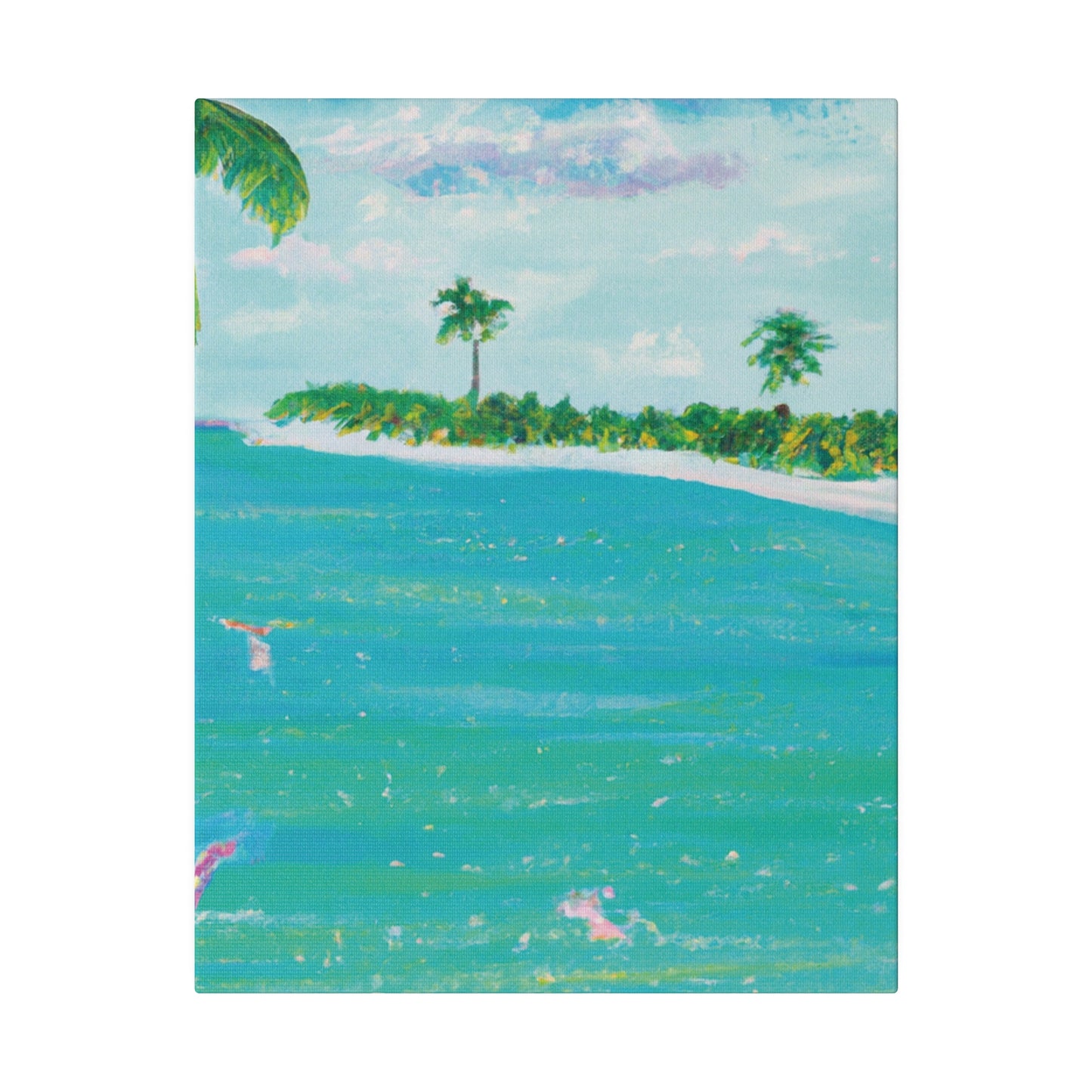 6576D - Bahamas Ocean Painting Print | Bahamas | Ocean | Beach | Poster | Home Decor | Wall Art | Canvas