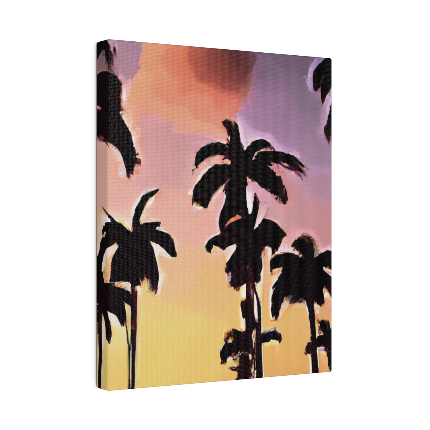 7792Z - Miami Beach Sunset Painting Print | Miami | Beach | Sunset | Poster | Home Decor | Wall Art | Canvas