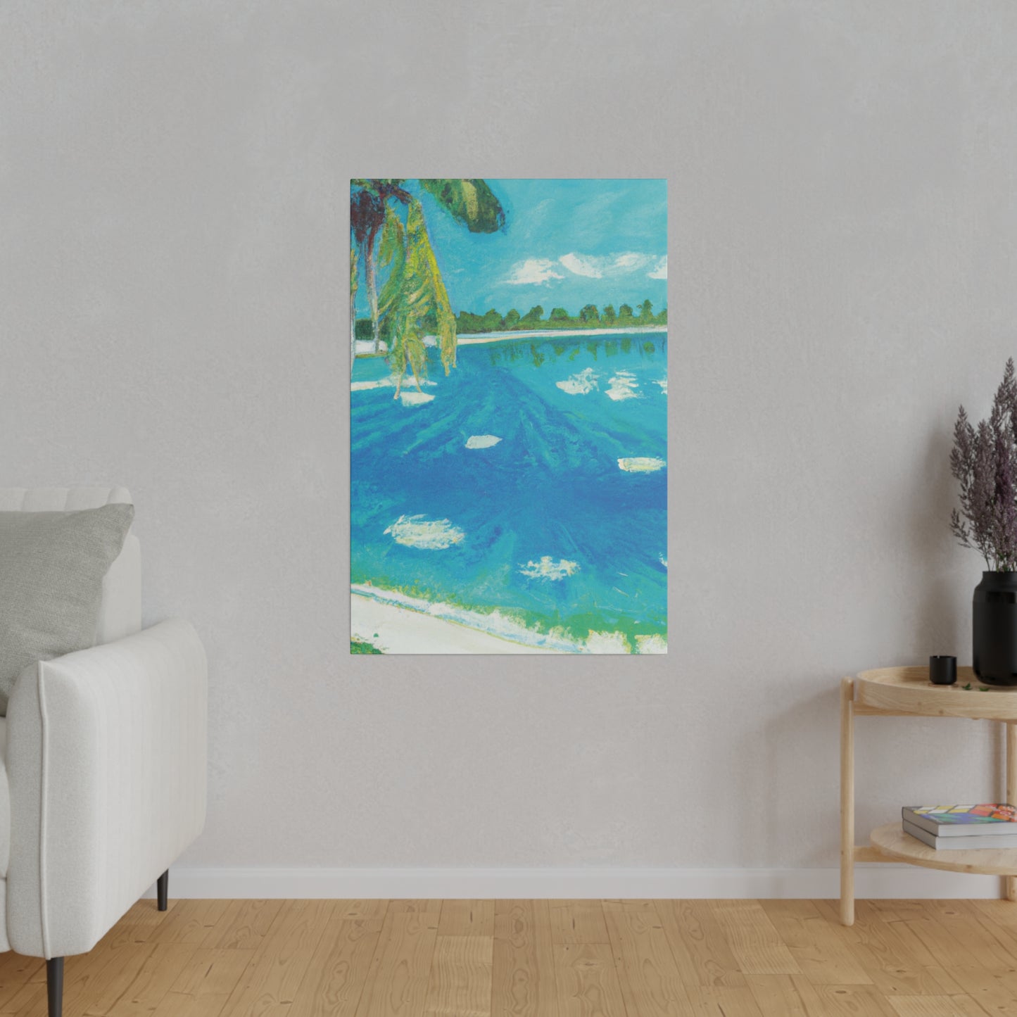 9365U - Bahamas Ocean Painting Print | Bahamas | Ocean | Beach | Poster | Home Decor | Wall Art | Canvas