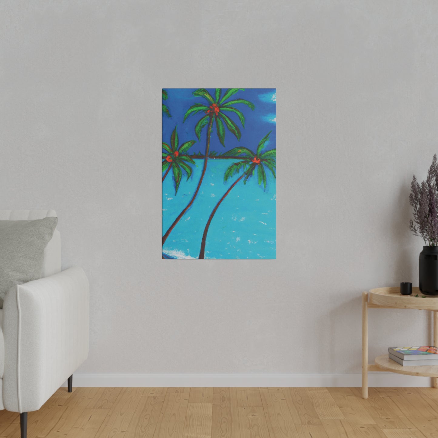 9305W - Bahamas Ocean Painting Print | Bahamas | Ocean | Beach | Poster | Home Decor | Wall Art | Canvas