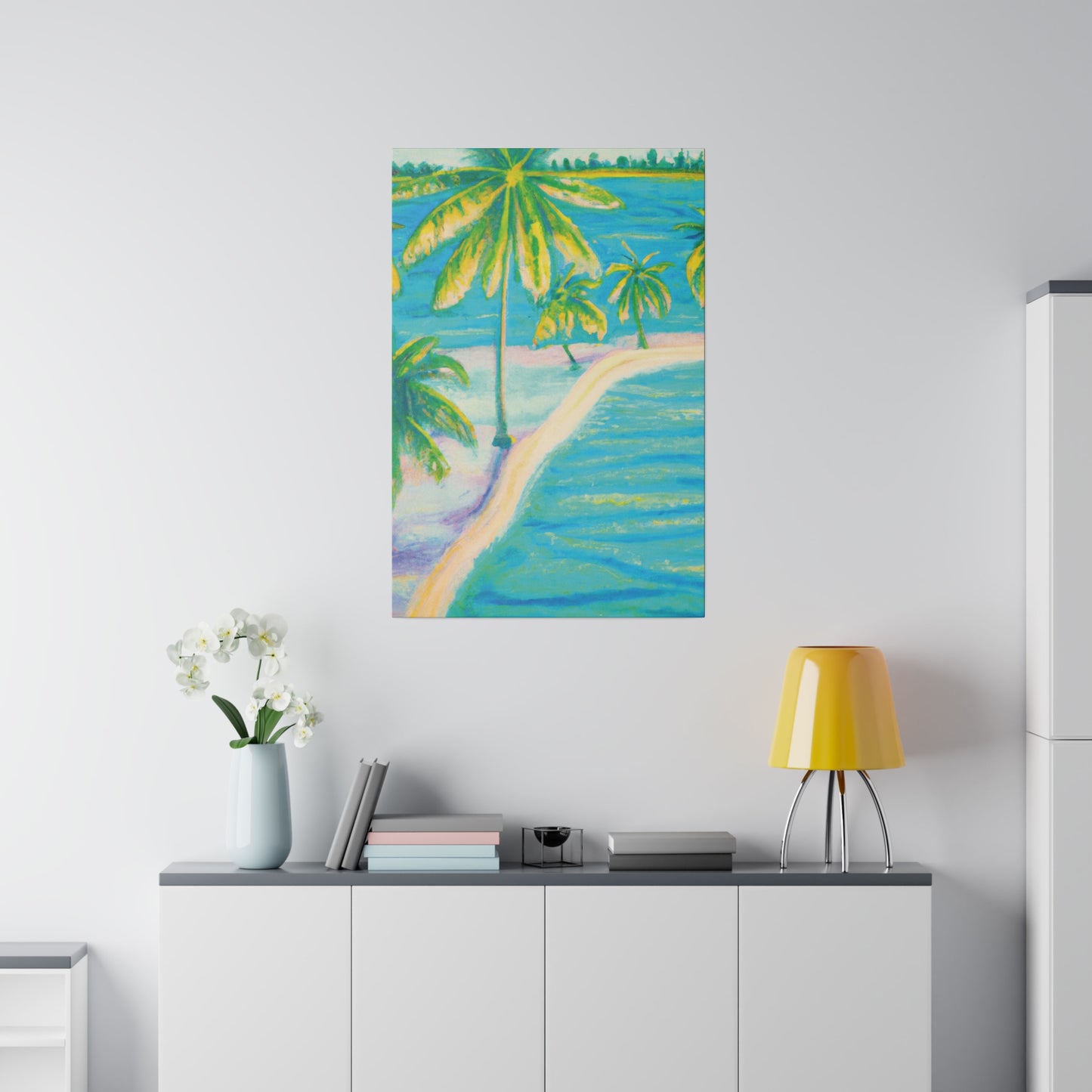 9662V - Bahamas Ocean Painting Print | Bahamas | Ocean | Beach | Poster | Home Decor | Wall Art | Canvas
