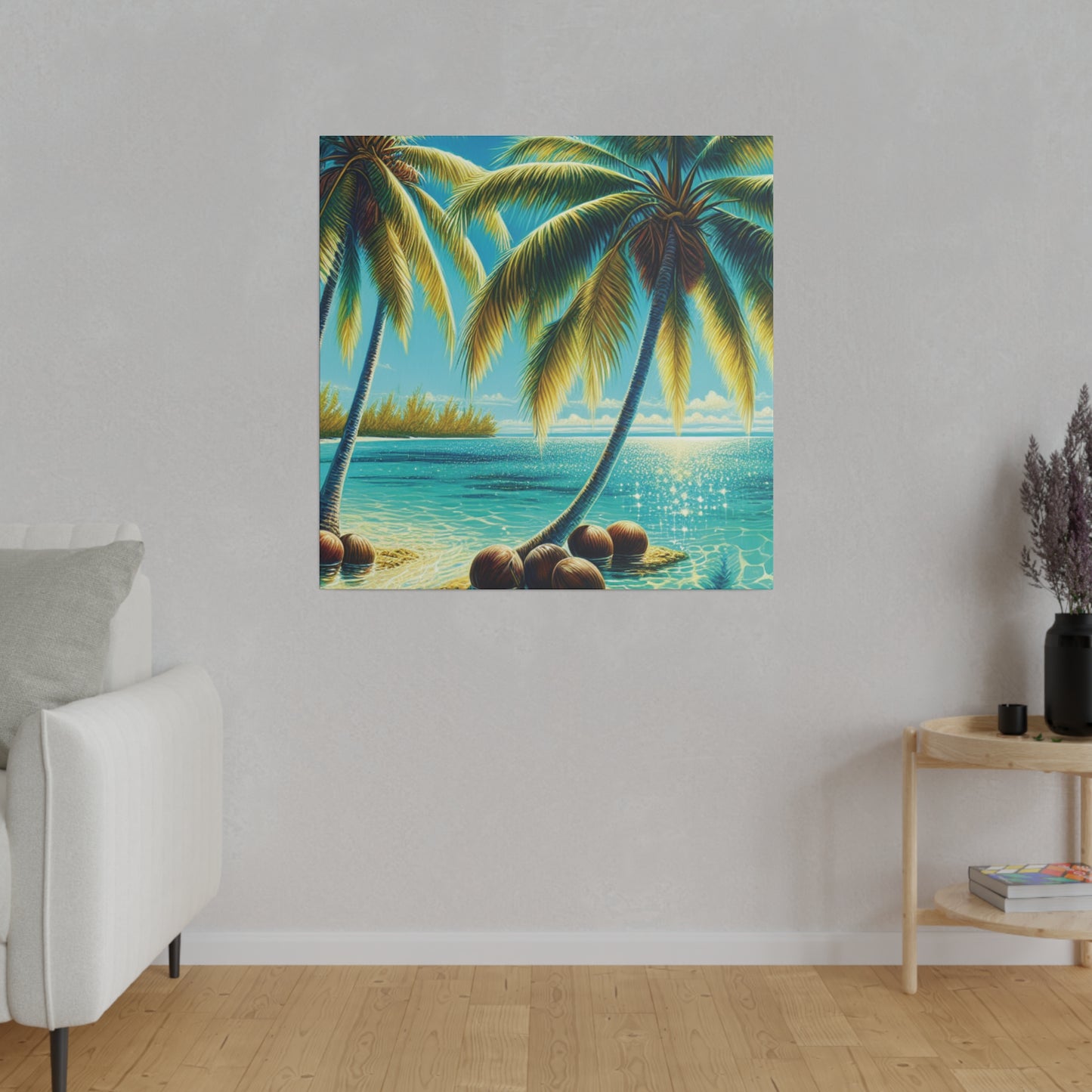 8231M - Bahamas Ocean Painting Print | Bahamas | Ocean | Beach | Poster | Home Decor | Wall Art | Canvas