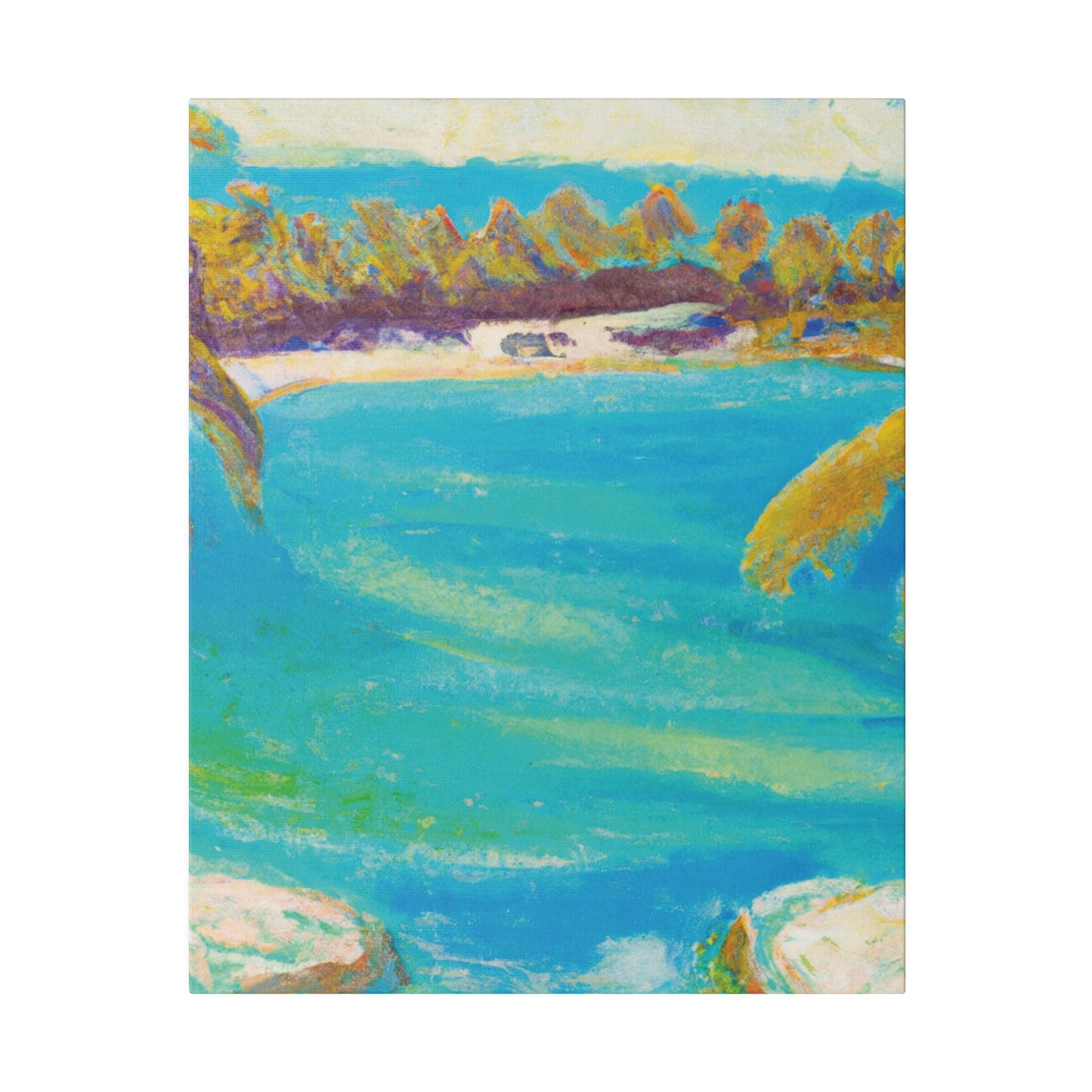 5706H - Bahamas Ocean Painting Print | Bahamas | Ocean | Beach | Poster | Home Decor | Wall Art | Canvas