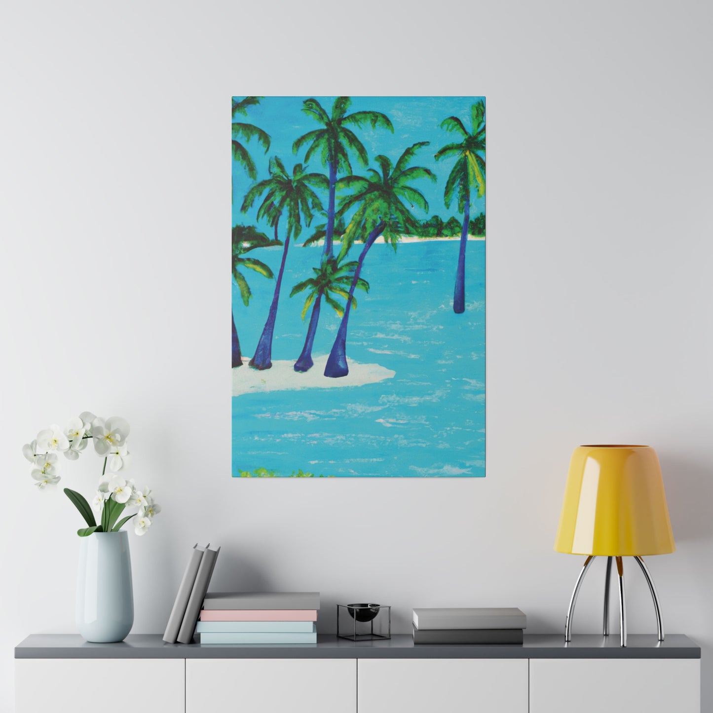 2486G - Bahamas Ocean Painting Print | Bahamas | Ocean | Beach | Poster | Home Decor | Wall Art | Canvas