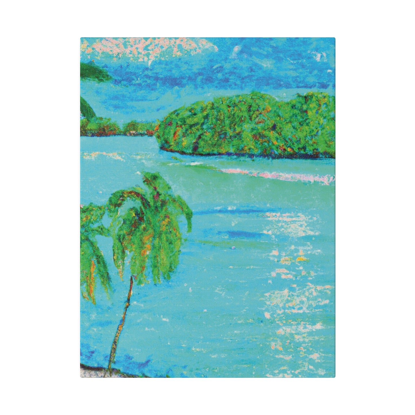 8239F - Bahamas Ocean Painting Print | Bahamas | Ocean | Beach | Poster | Home Decor | Wall Art | Canvas