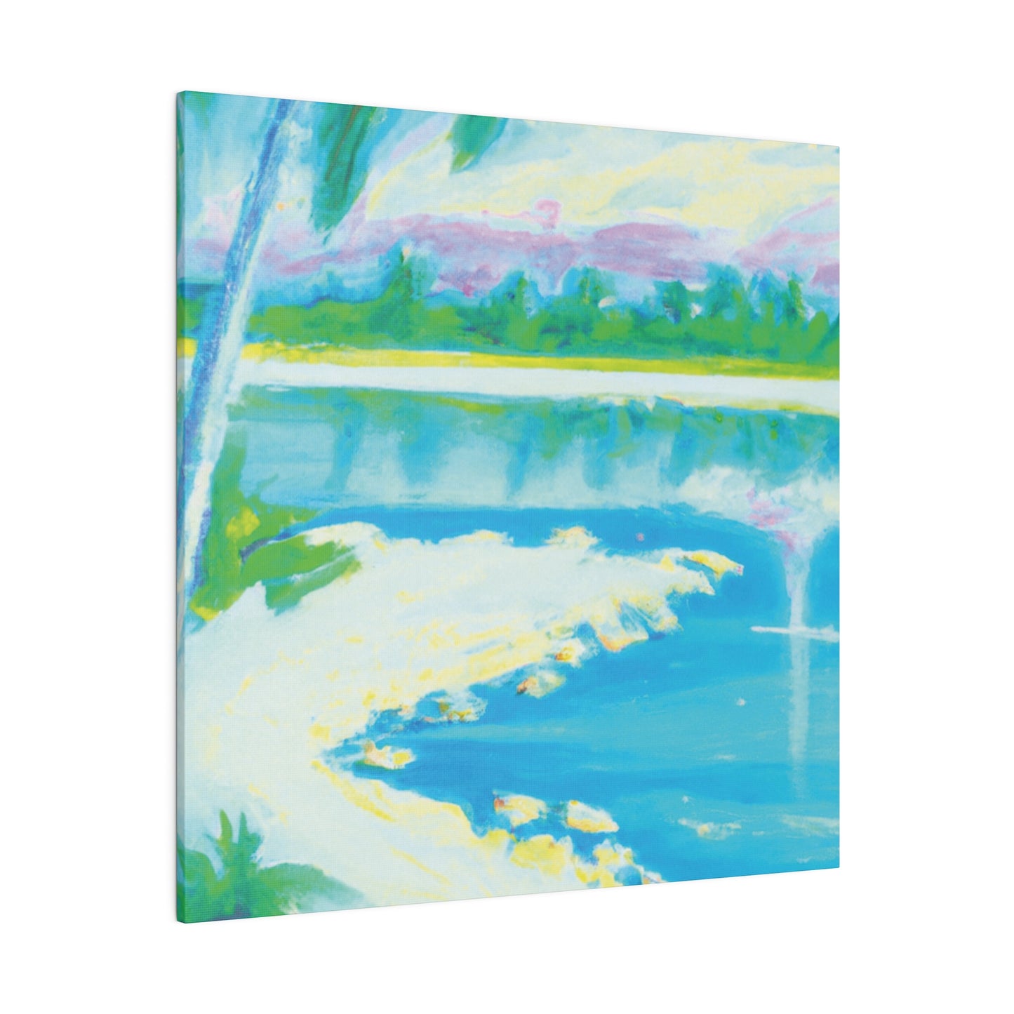 4501F - Bahamas Ocean Painting Print | Bahamas | Ocean | Beach | Poster | Home Decor | Wall Art | Canvas