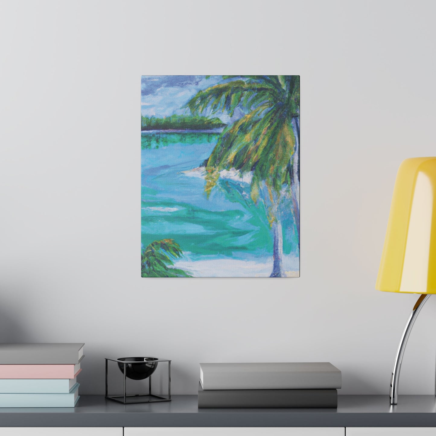 8721Q - Bahamas Ocean Painting Print | Bahamas | Ocean | Beach | Poster | Home Decor | Wall Art | Canvas