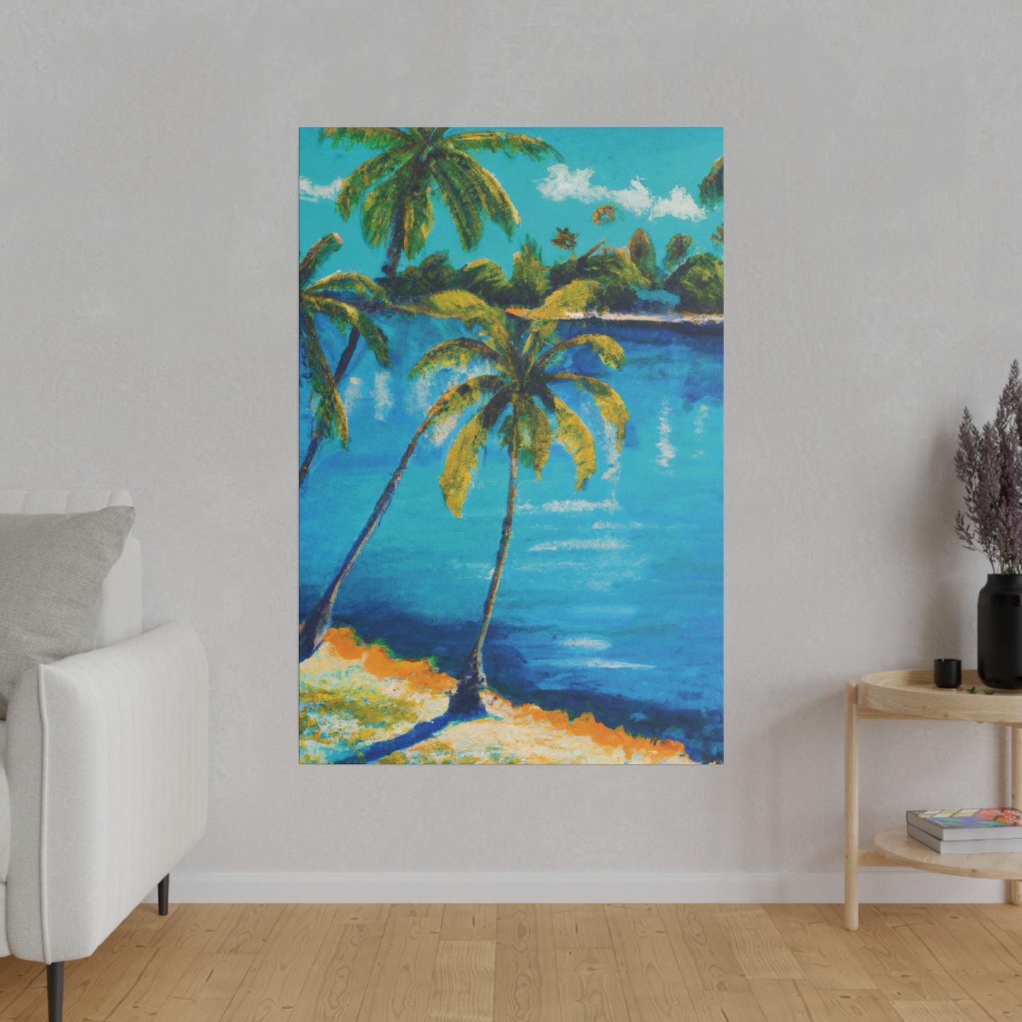 856Y - Bahamas Ocean Painting Print | Bahamas | Ocean | Beach | Poster | Home Decor | Wall Art | Canvas