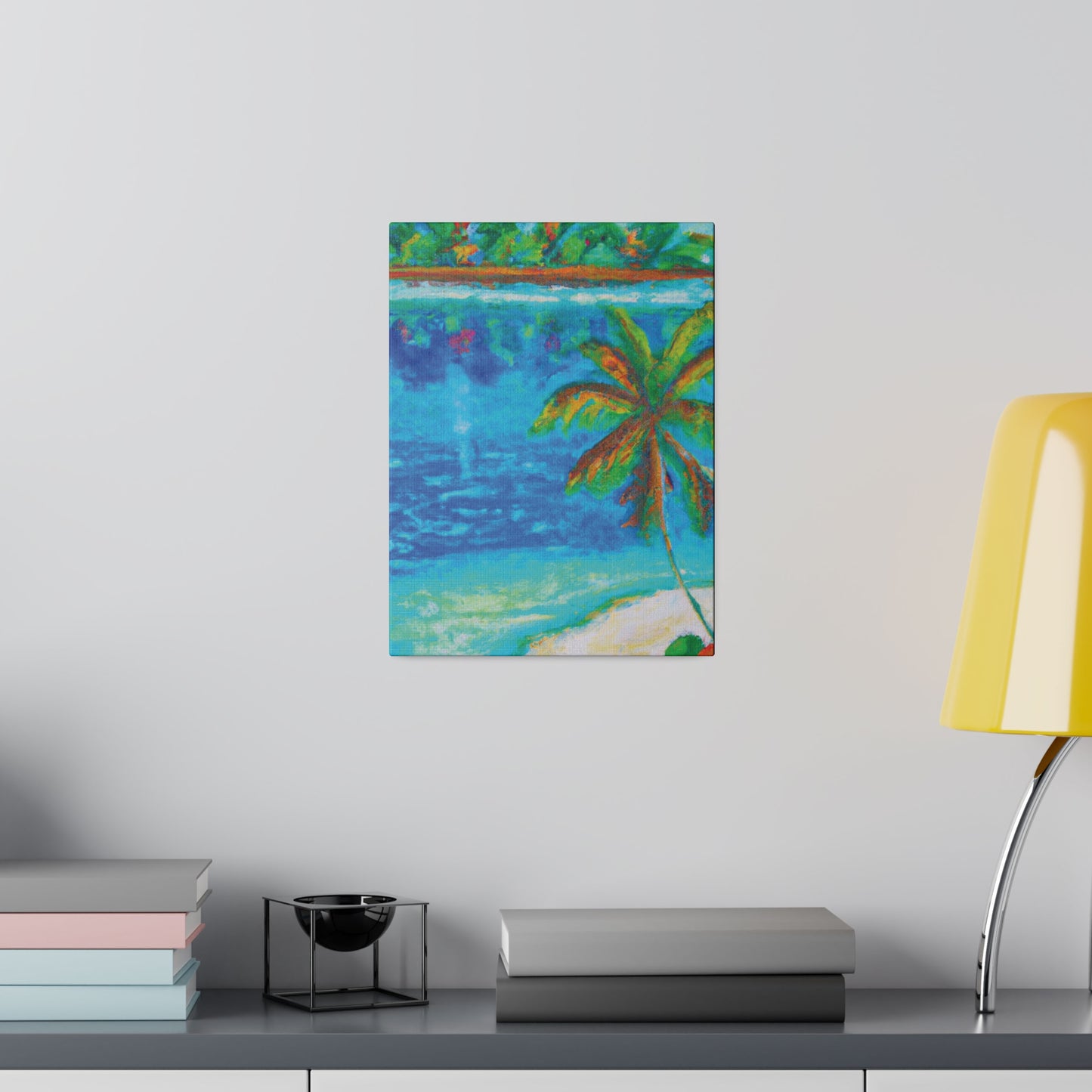 8252T - Bahamas Ocean Painting Print | Bahamas | Ocean | Beach | Poster | Home Decor | Wall Art | Canvas