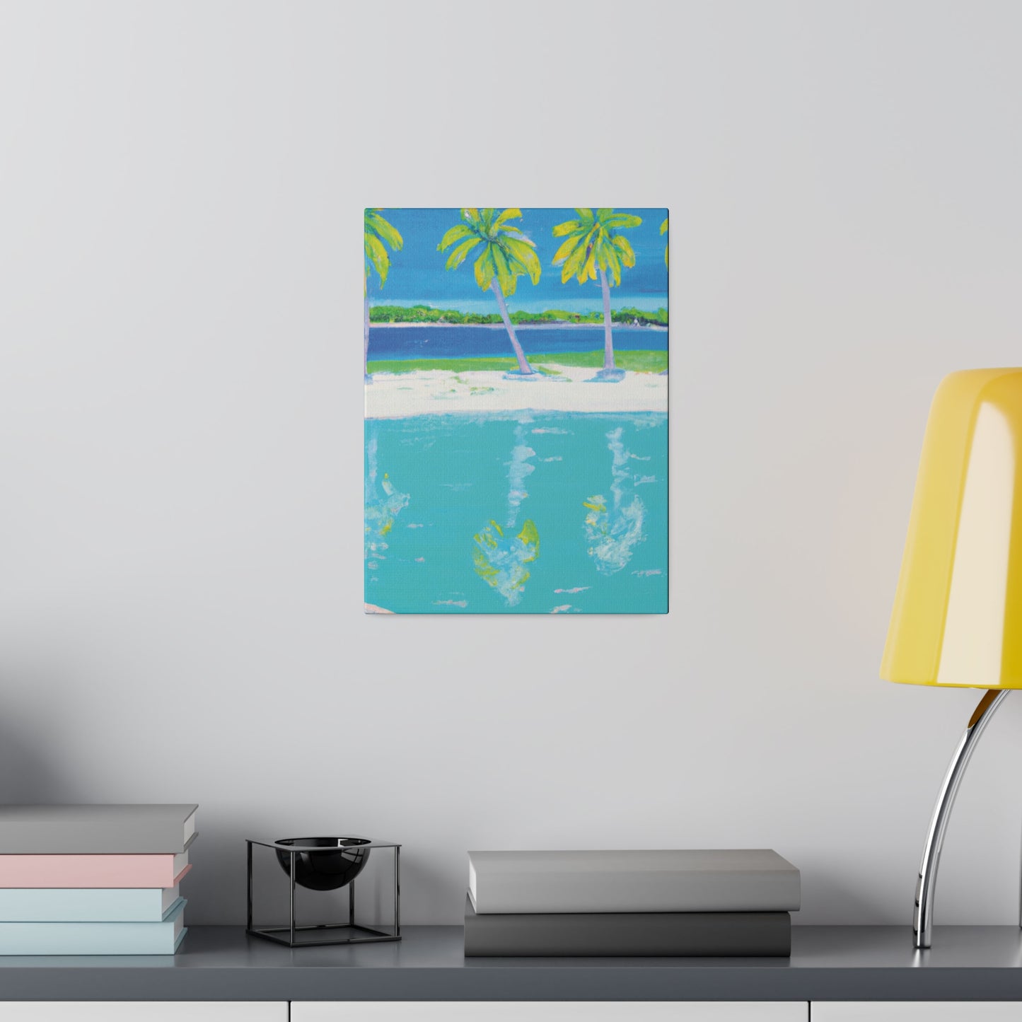 2196Z - Bahamas Ocean Painting Print | Bahamas | Ocean | Beach | Poster | Home Decor | Wall Art | Canvas