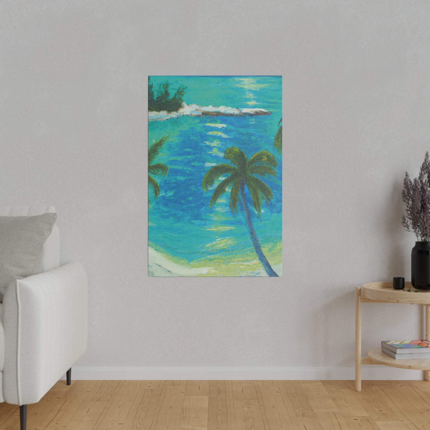 4512F - Bahamas Ocean Painting Print | Bahamas | Ocean | Beach | Poster | Home Decor | Wall Art | Canvas