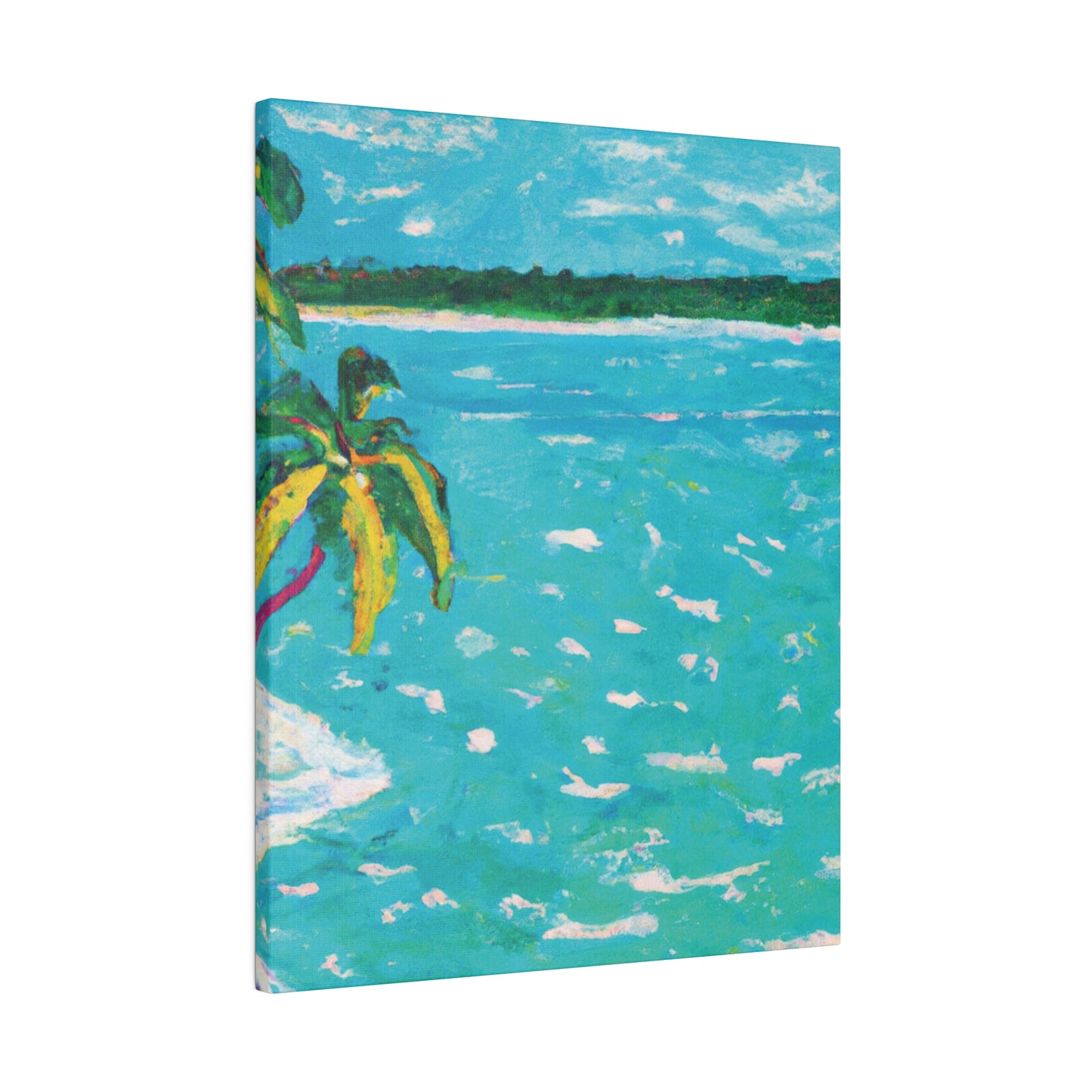 8278H - Bahamas Ocean Painting Print | Bahamas | Ocean | Beach | Poster | Home Decor | Wall Art | Canvas