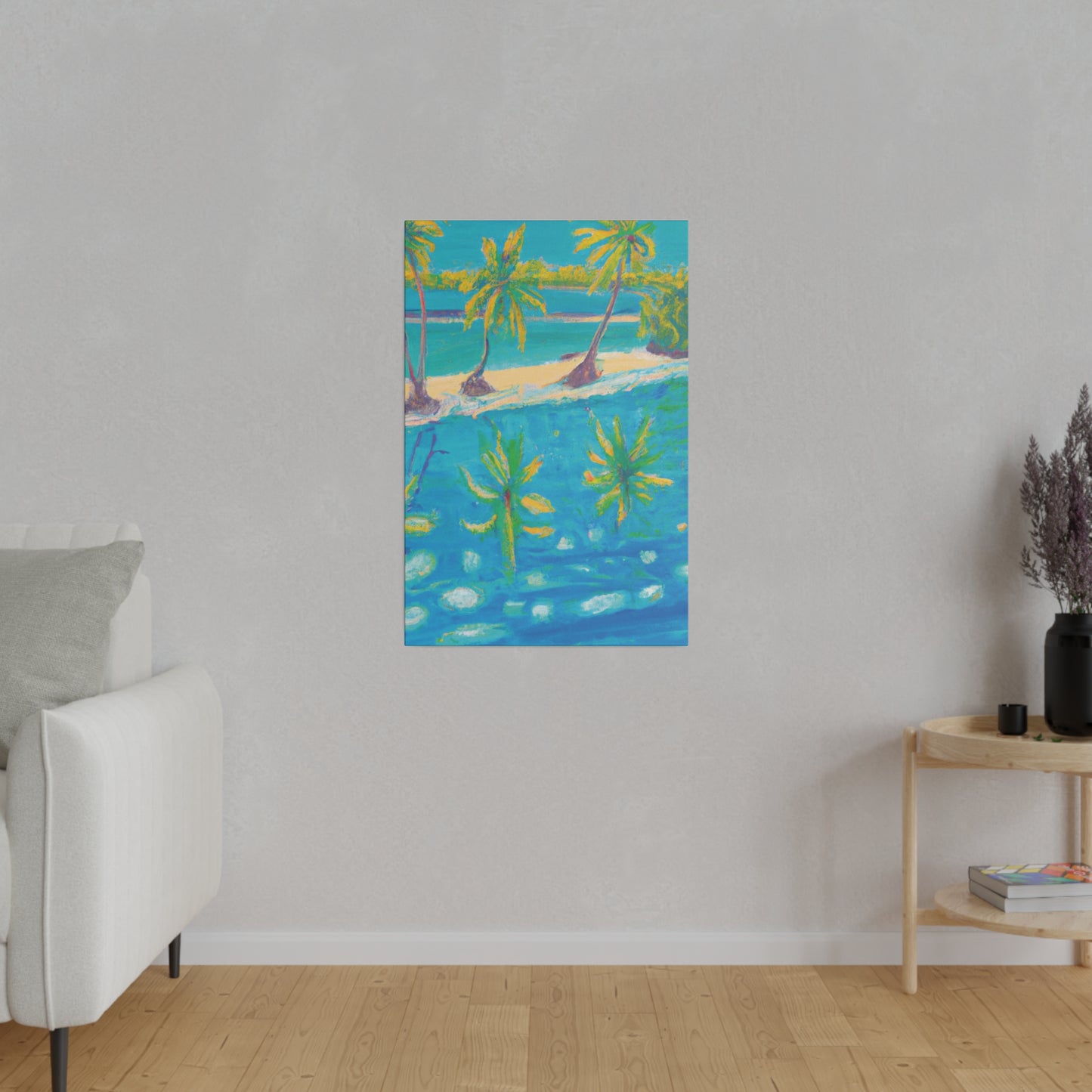 4825R - Bahamas Ocean Painting Print | Bahamas | Ocean | Beach | Poster | Home Decor | Wall Art | Canvas