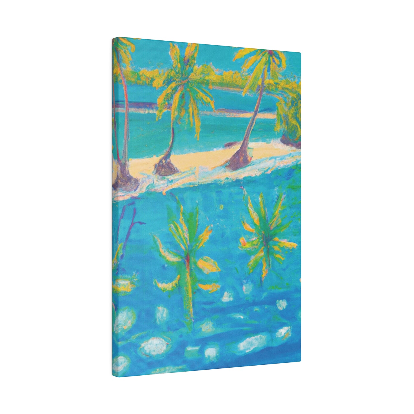 4825R - Bahamas Ocean Painting Print | Bahamas | Ocean | Beach | Poster | Home Decor | Wall Art | Canvas