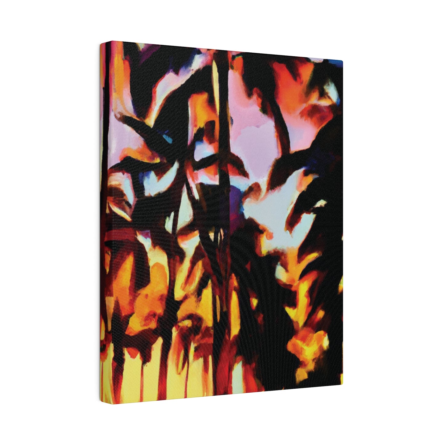 9123T - Miami Beach Sunset Painting Print | Miami | Beach | Sunset | Poster | Home Decor | Wall Art | Canvas