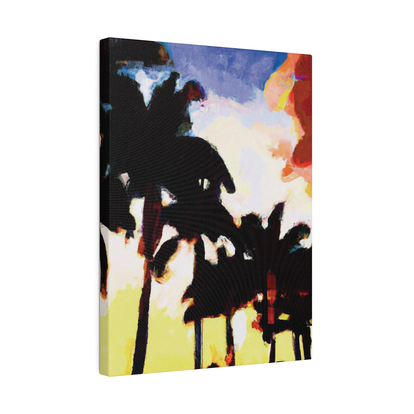 9127M - Miami Beach Sunset Painting Print | Miami | Beach | Sunset | Poster | Home Decor | Wall Art | Canvas