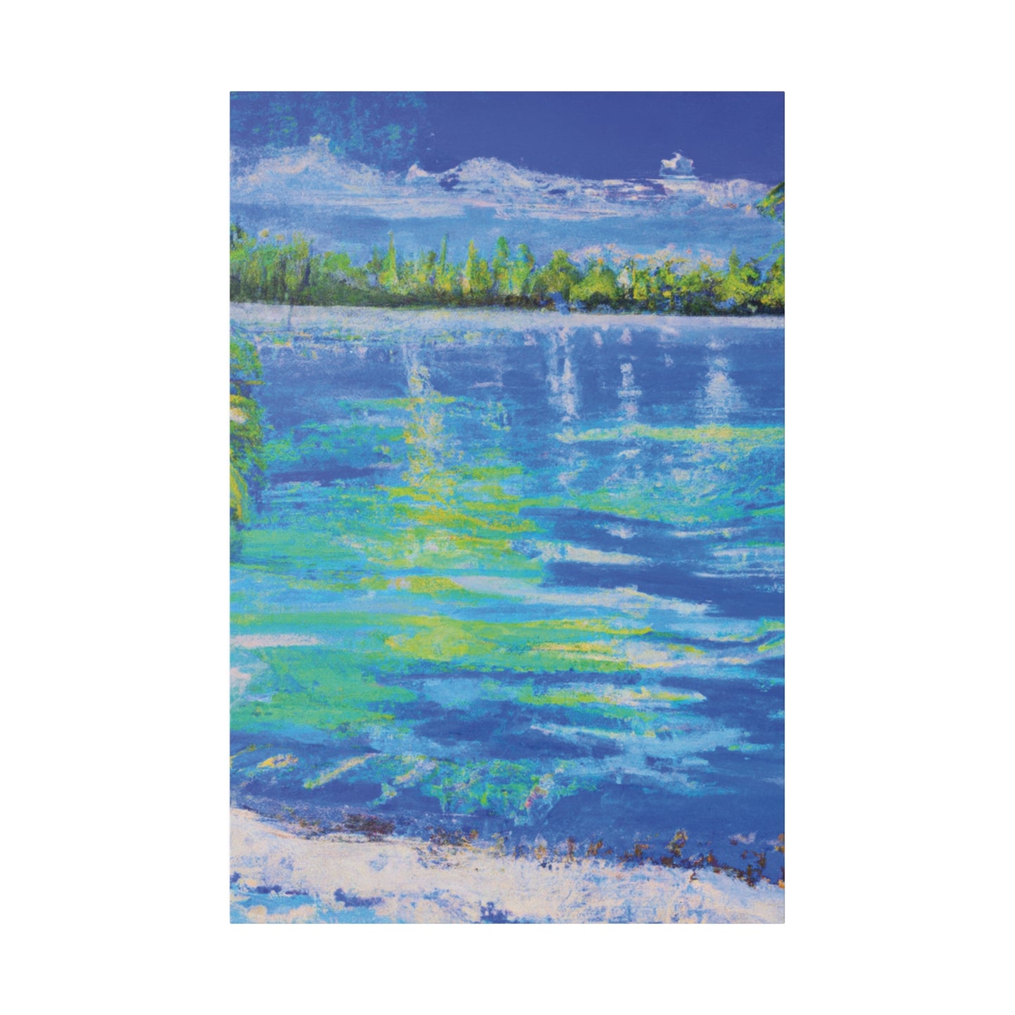 7692N - Bahamas Ocean Painting Print | Bahamas | Ocean | Beach | Poster | Home Decor | Wall Art | Canvas