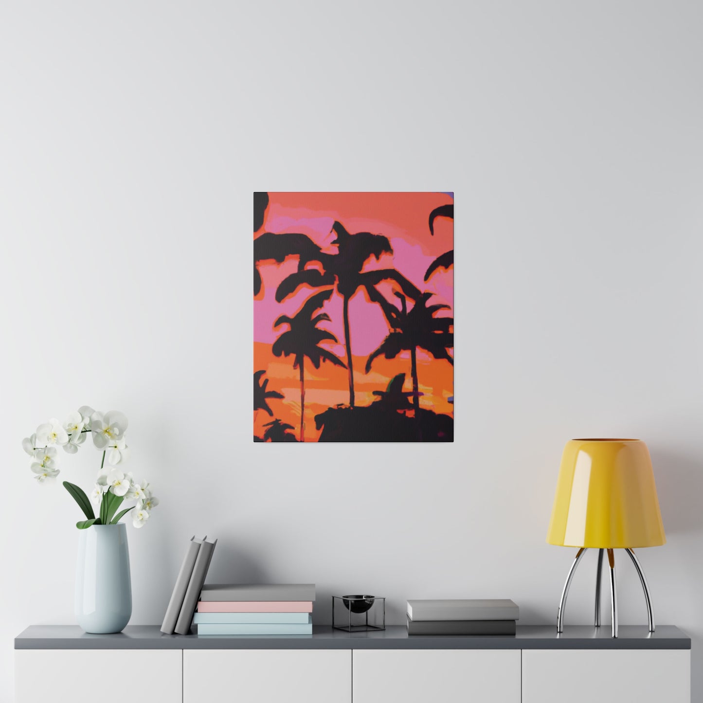 6226X - Miami Beach Sunset Painting Print | Miami | Beach | Sunset | Poster | Home Decor | Wall Art | Canvas