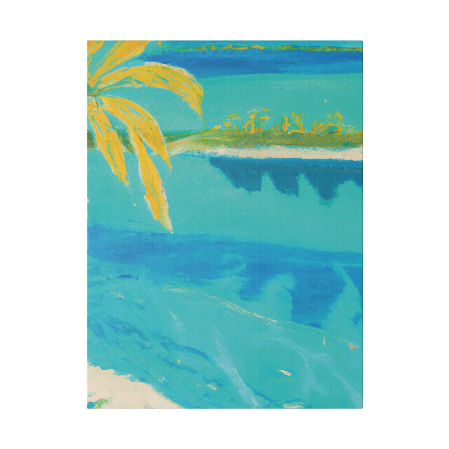 9110Q - Bahamas Ocean Painting Print | Bahamas | Ocean | Beach | Poster | Home Decor | Wall Art | Canvas