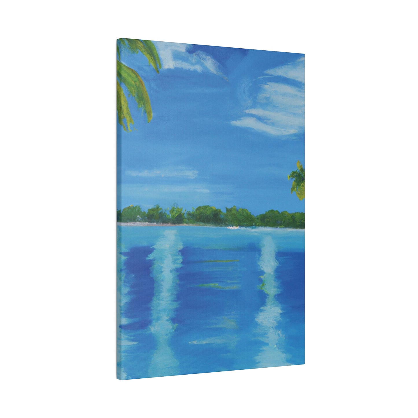 6876O - Bahamas Ocean Painting Print | Bahamas | Ocean | Beach | Poster | Home Decor | Wall Art | Canvas